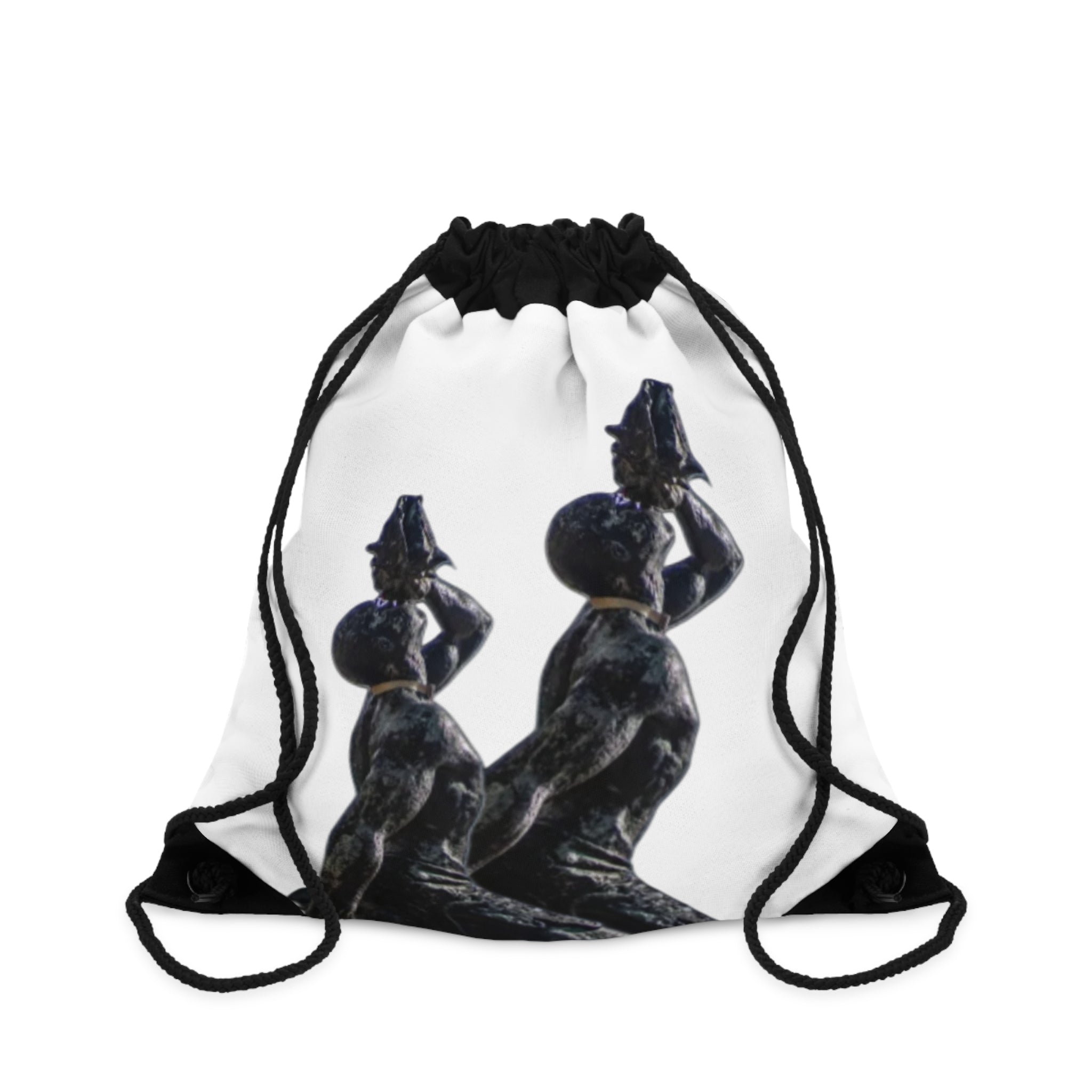 Artistic Drawstring Bag - Sculptural Design for Creative Souls - InervoX