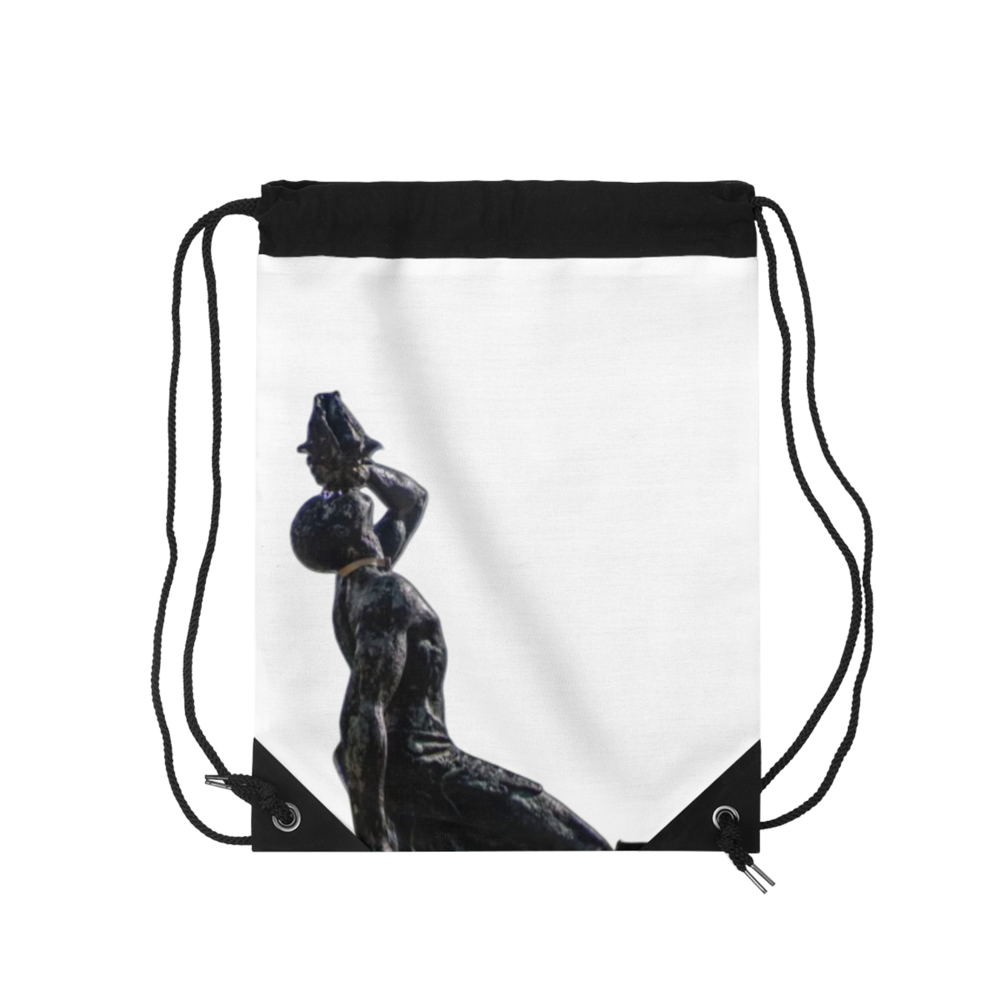 Artistic Drawstring Bag - Sculptural Design for Creative Souls - InervoX