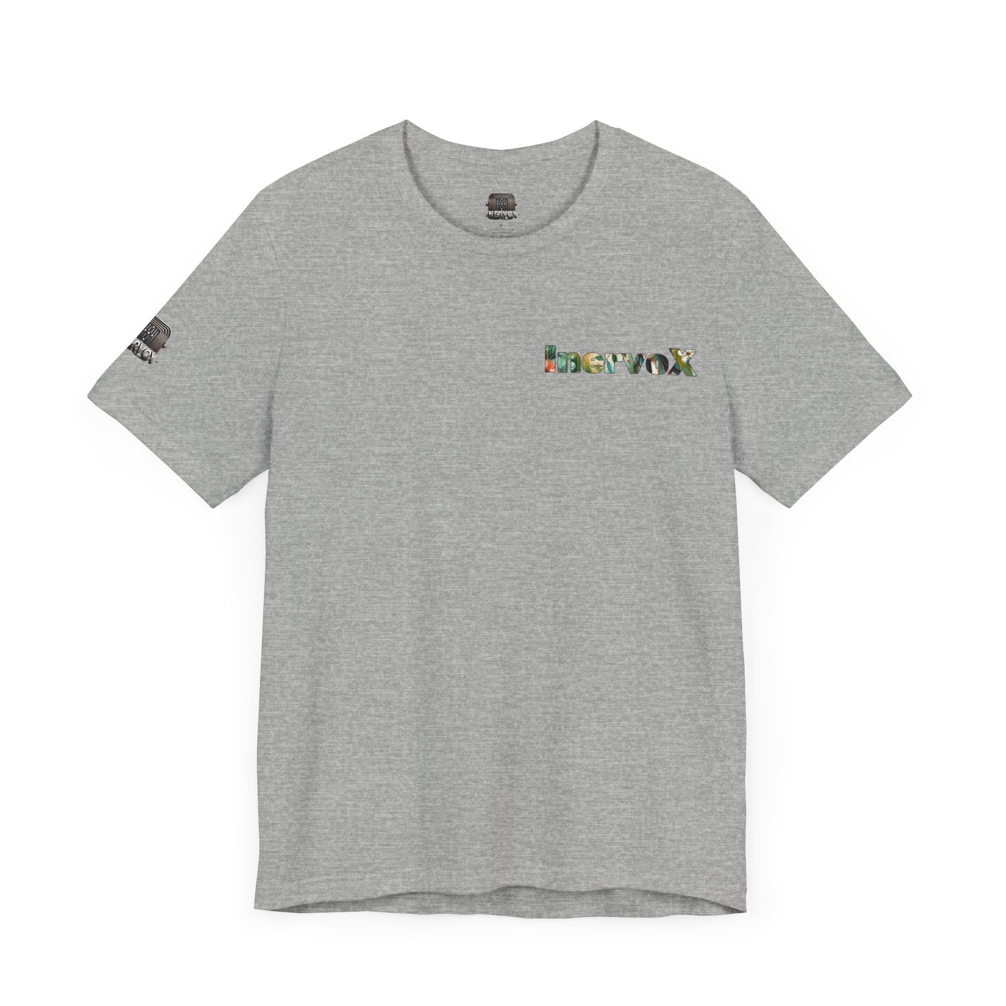 Artistic Floral Dog Tee - Unisex Jersey Short Sleeve | Unique Nature - Inspired Design - InervoX