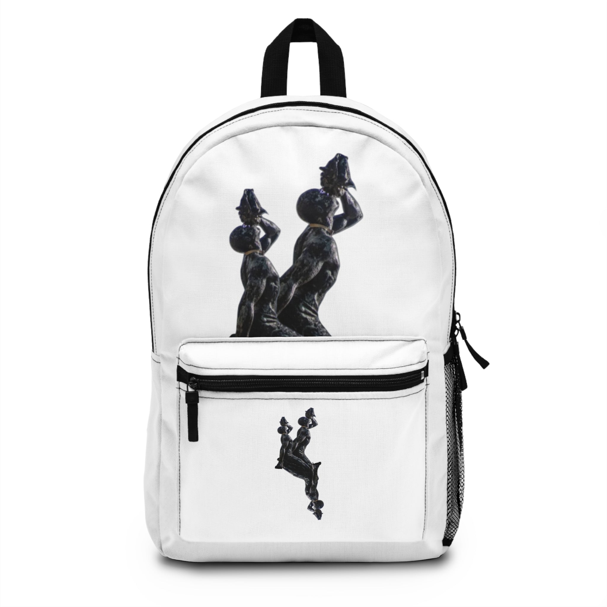 Backpack White- Neg Marron - InervoX