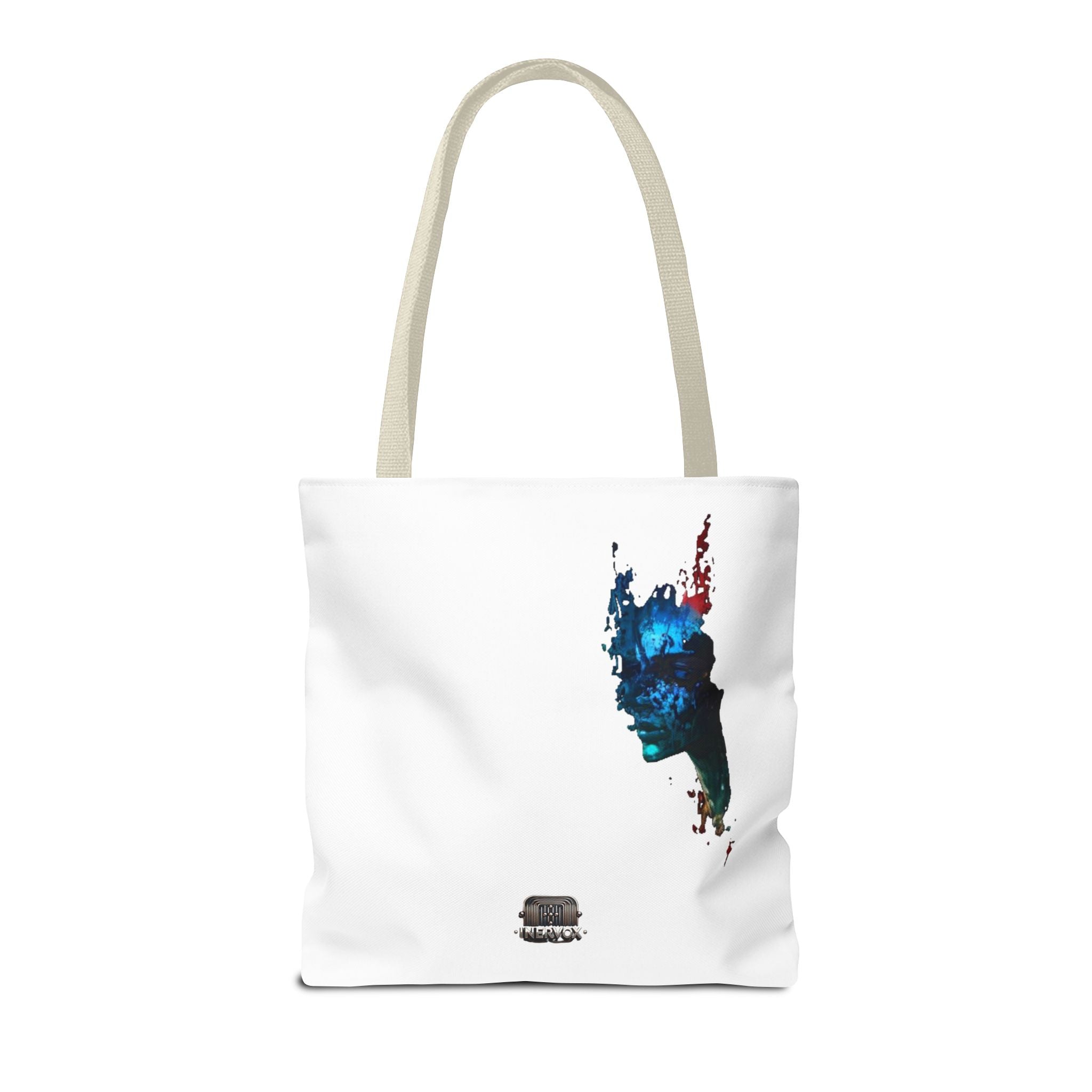 Colorful Eco-Friendly Graphic Tote Bag - Reusable Shopping Shoulder Bag - InervoX