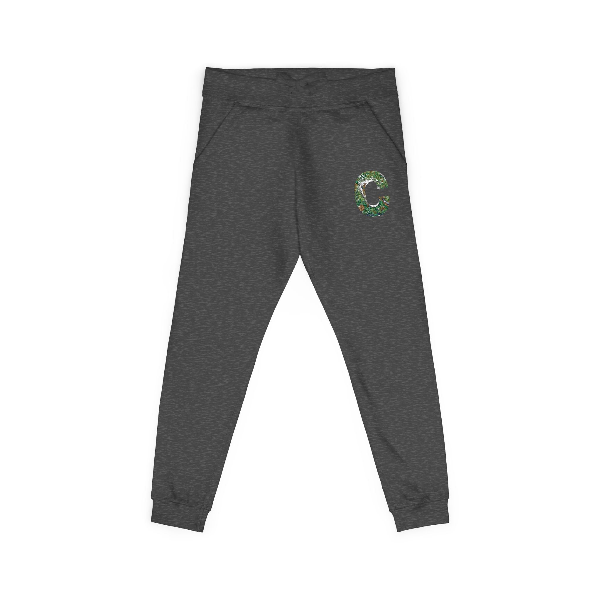 Cozy Embroidered Unisex Fleece Sweatpants - InervoX