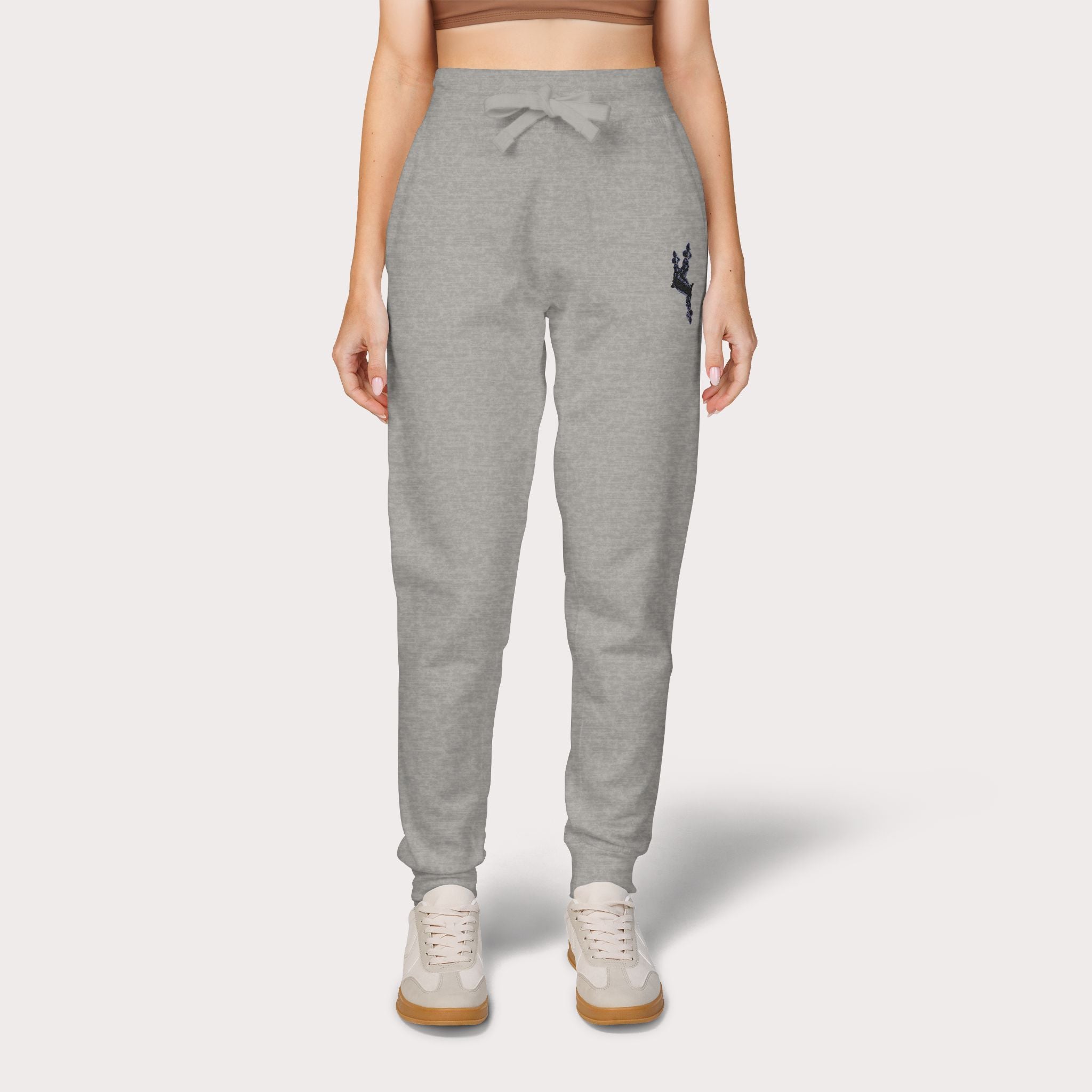 Cozy Embroidered Unisex Fleece Sweatpants - InervoX