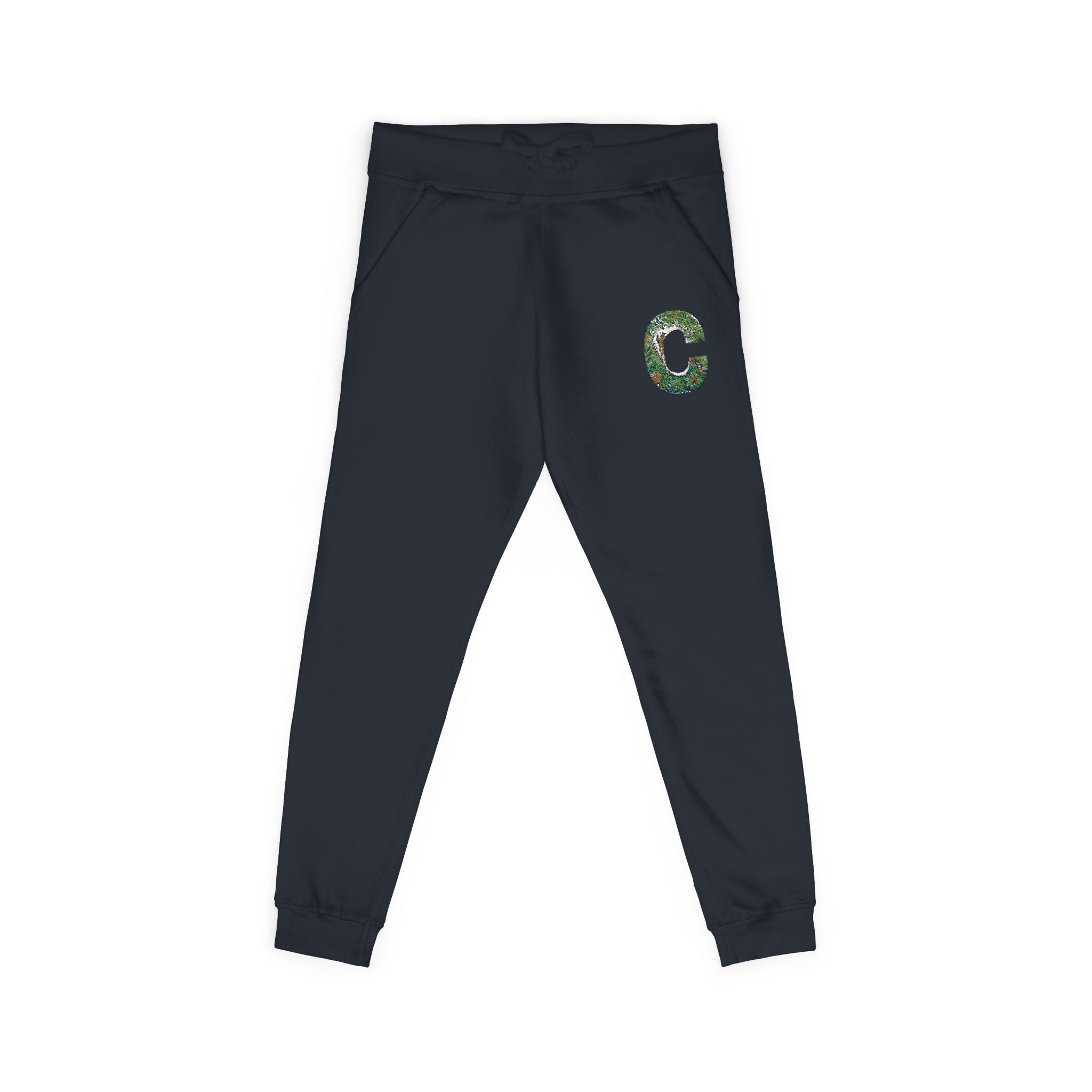 Cozy Embroidered Unisex Fleece Sweatpants - InervoX