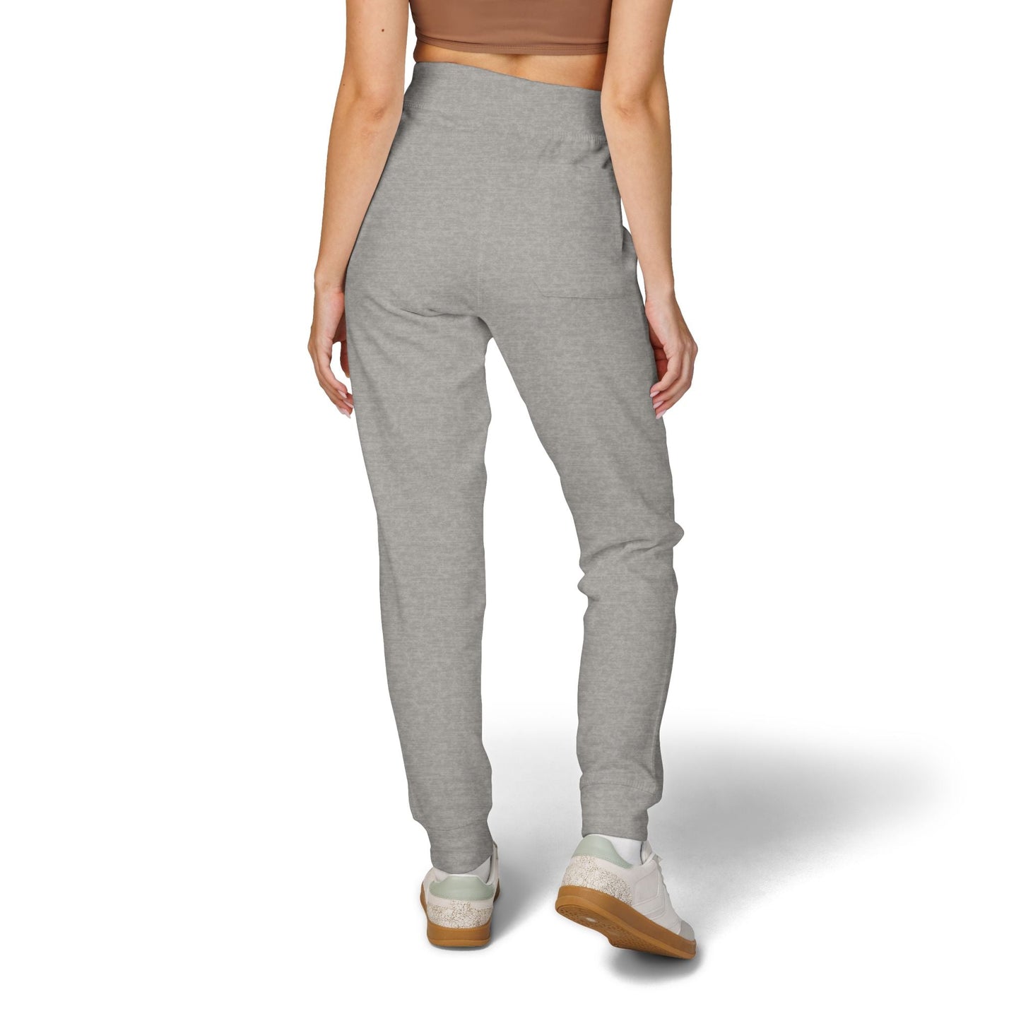 Cozy Embroidered Unisex Fleece Sweatpants - Comfortable Loungewear, Gift for Her, Gift for Him, Athleisure, Casual Style - InervoX