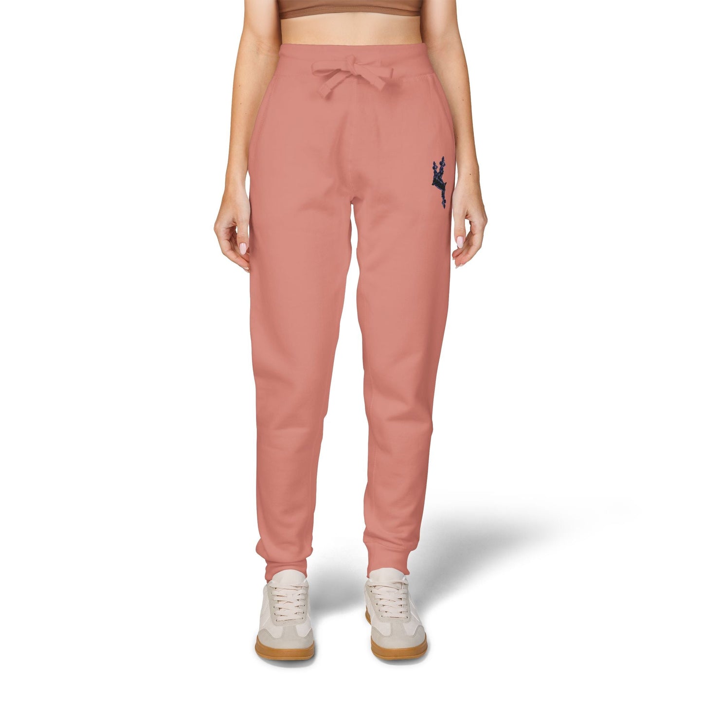 Cozy Embroidered Unisex Fleece Sweatpants - Comfortable Loungewear, Gift for Her, Gift for Him, Athleisure, Casual Style - InervoX