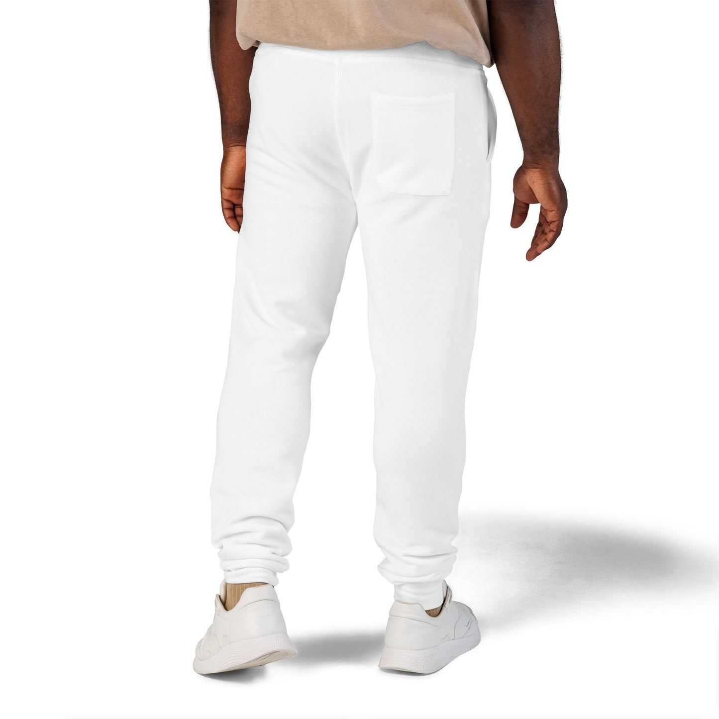 Cozy Embroidered Unisex Fleece Sweatpants - Comfortable Loungewear, Gift for Her, Gift for Him, Athleisure, Casual Style