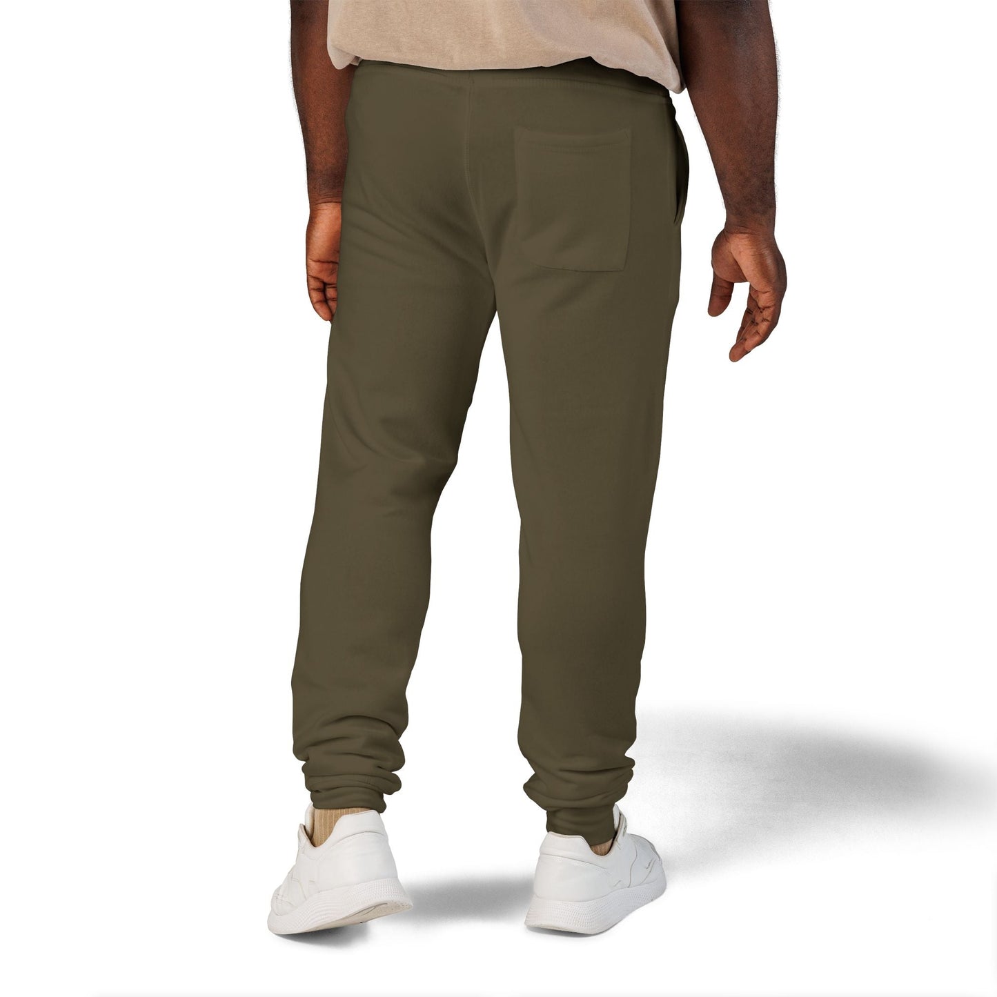 Cozy Embroidered Unisex Fleece Sweatpants - Comfortable Loungewear, Gift for Her, Gift for Him, Athleisure, Casual Style - InervoX