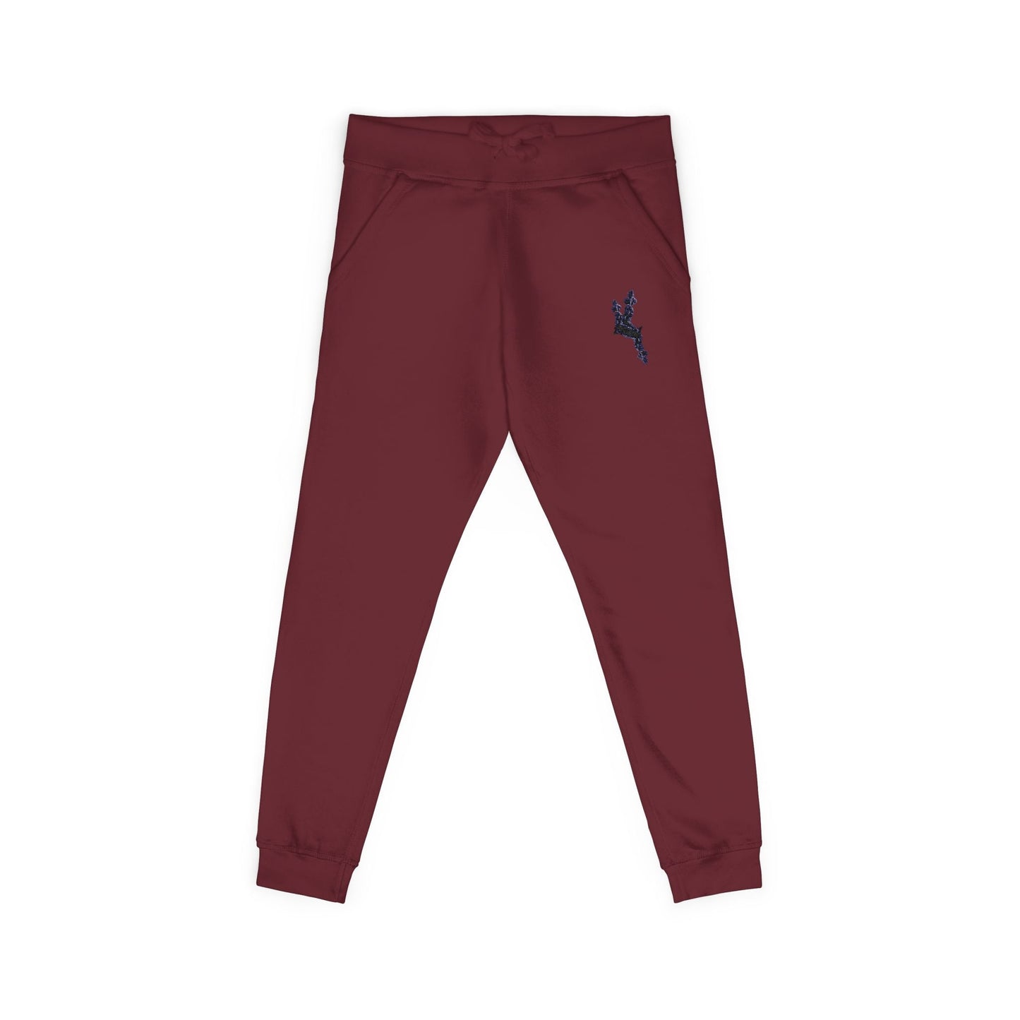 Cozy Embroidered Unisex Fleece Sweatpants - Comfortable Loungewear, Gift for Her, Gift for Him, Athleisure, Casual Style