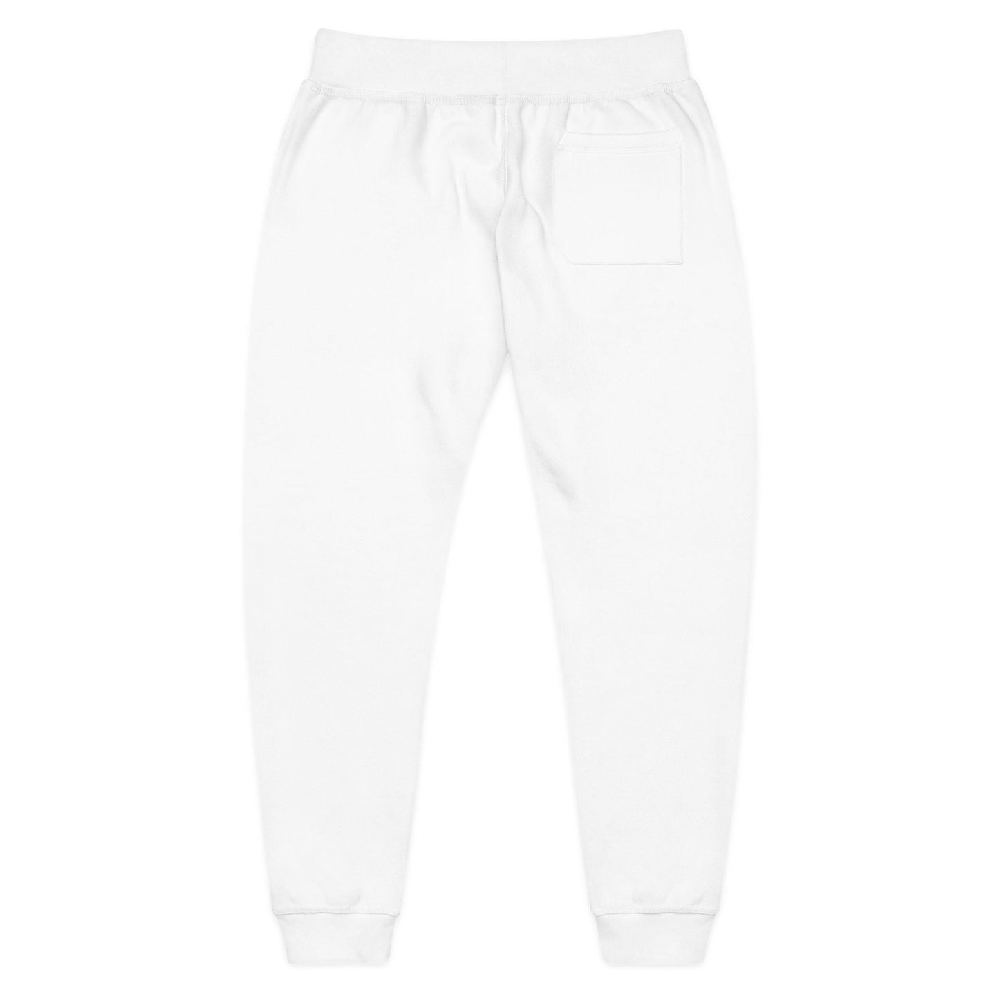 Cozy Embroidered Unisex Fleece Sweatpants - Comfortable Loungewear, Gift for Her, Gift for Him, Athleisure, Casual Style - InervoX