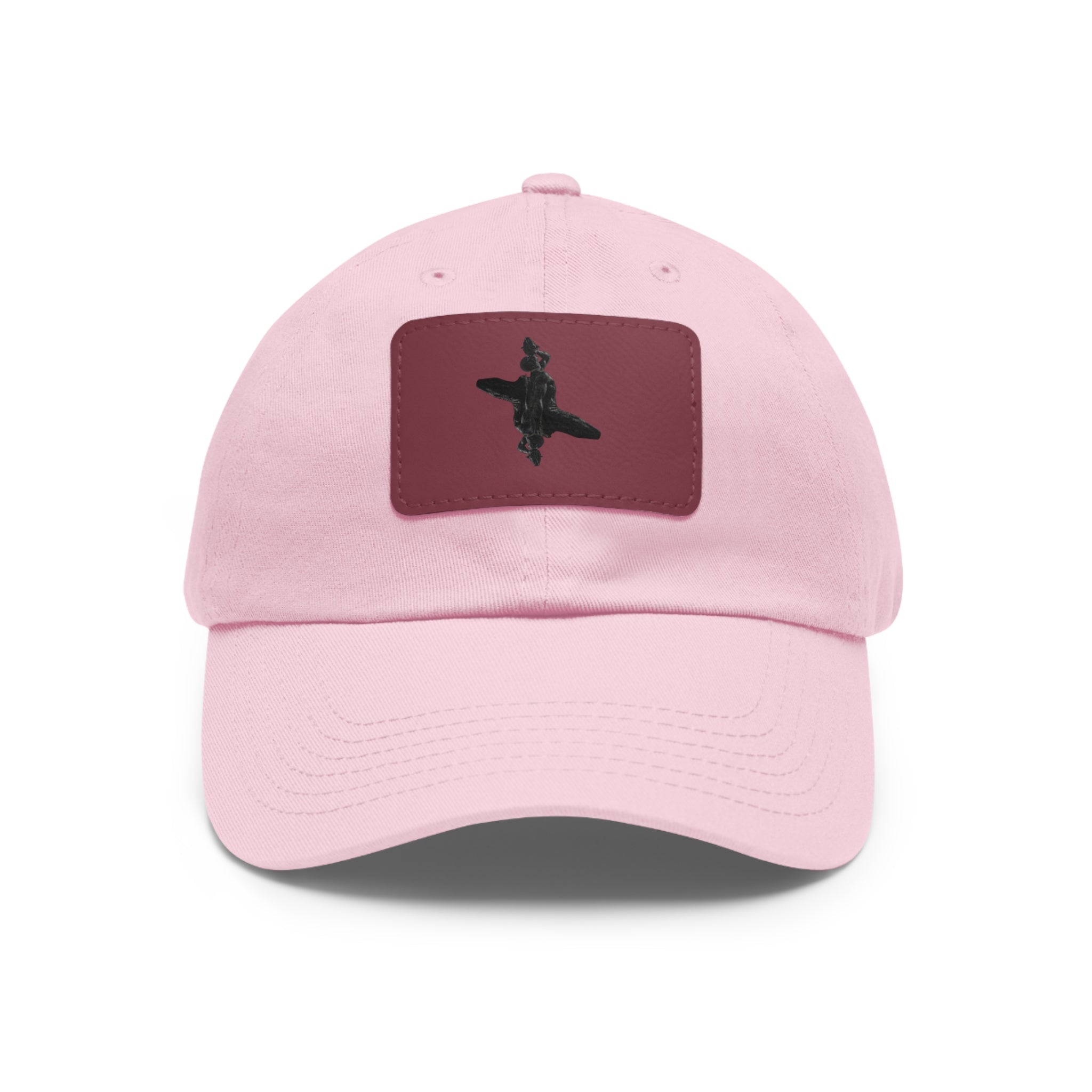Dad Hat with Leather Patch (Rectangle) - InervoX
