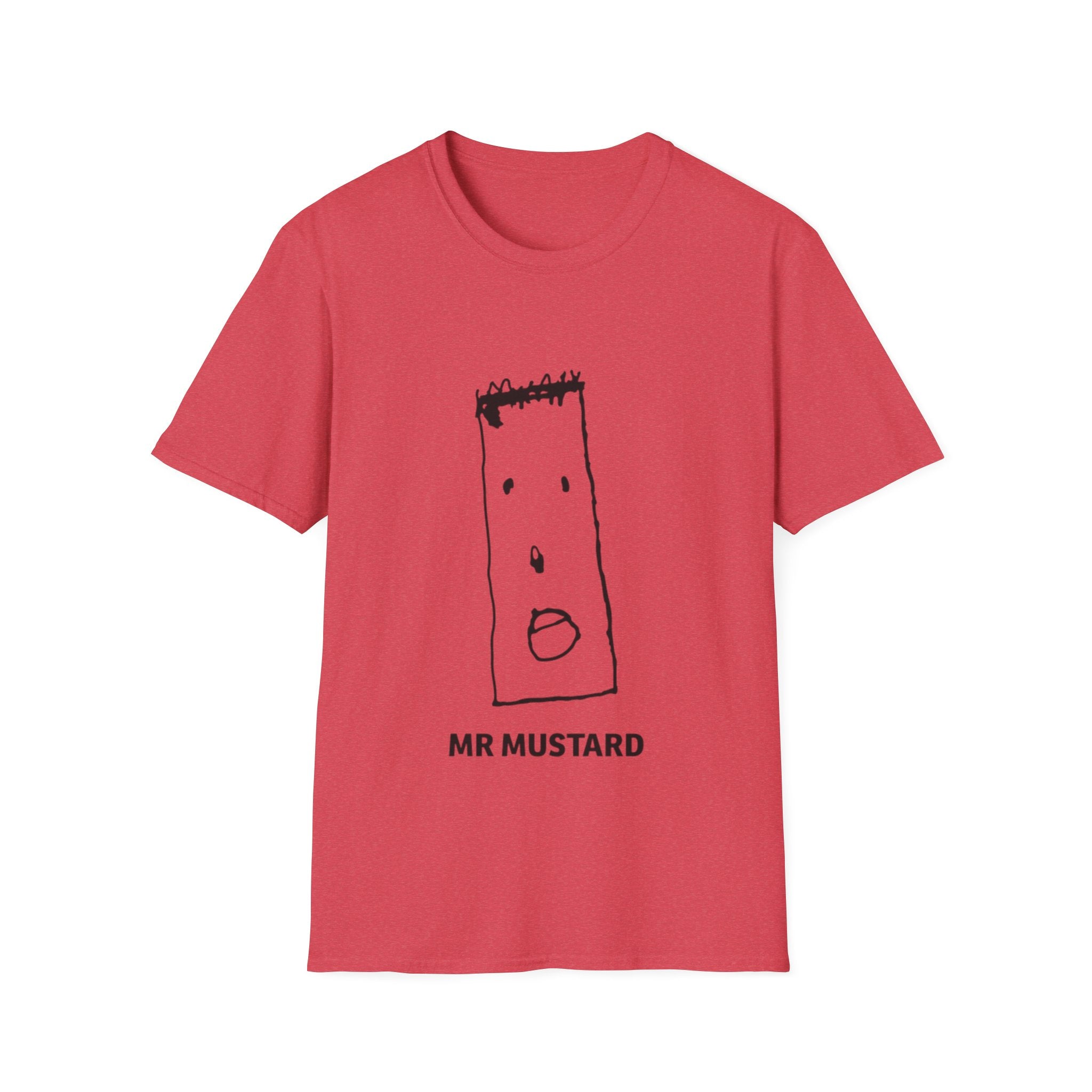 Funny Mr Mustard T-Shirt | Casual Graphic Tee - InervoX
