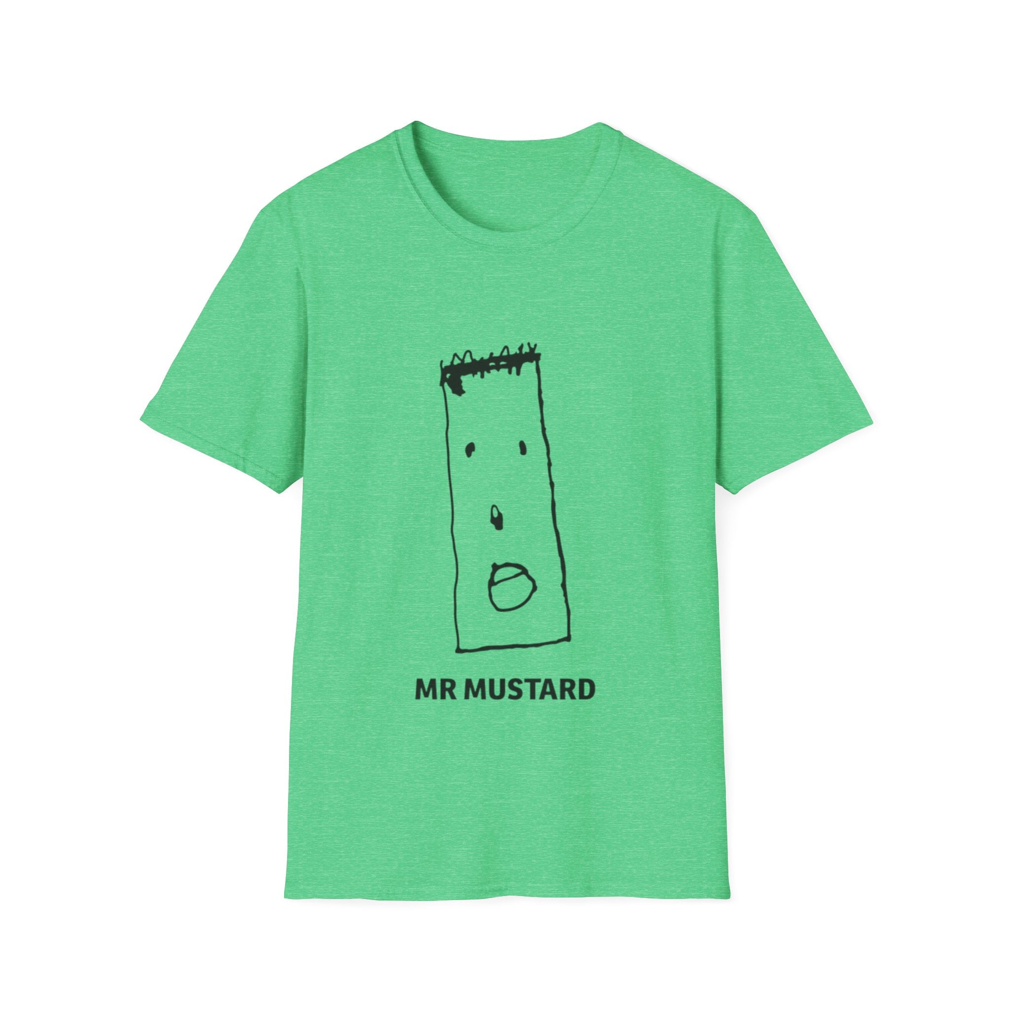 Funny Mr Mustard T-Shirt | Casual Graphic Tee - InervoX