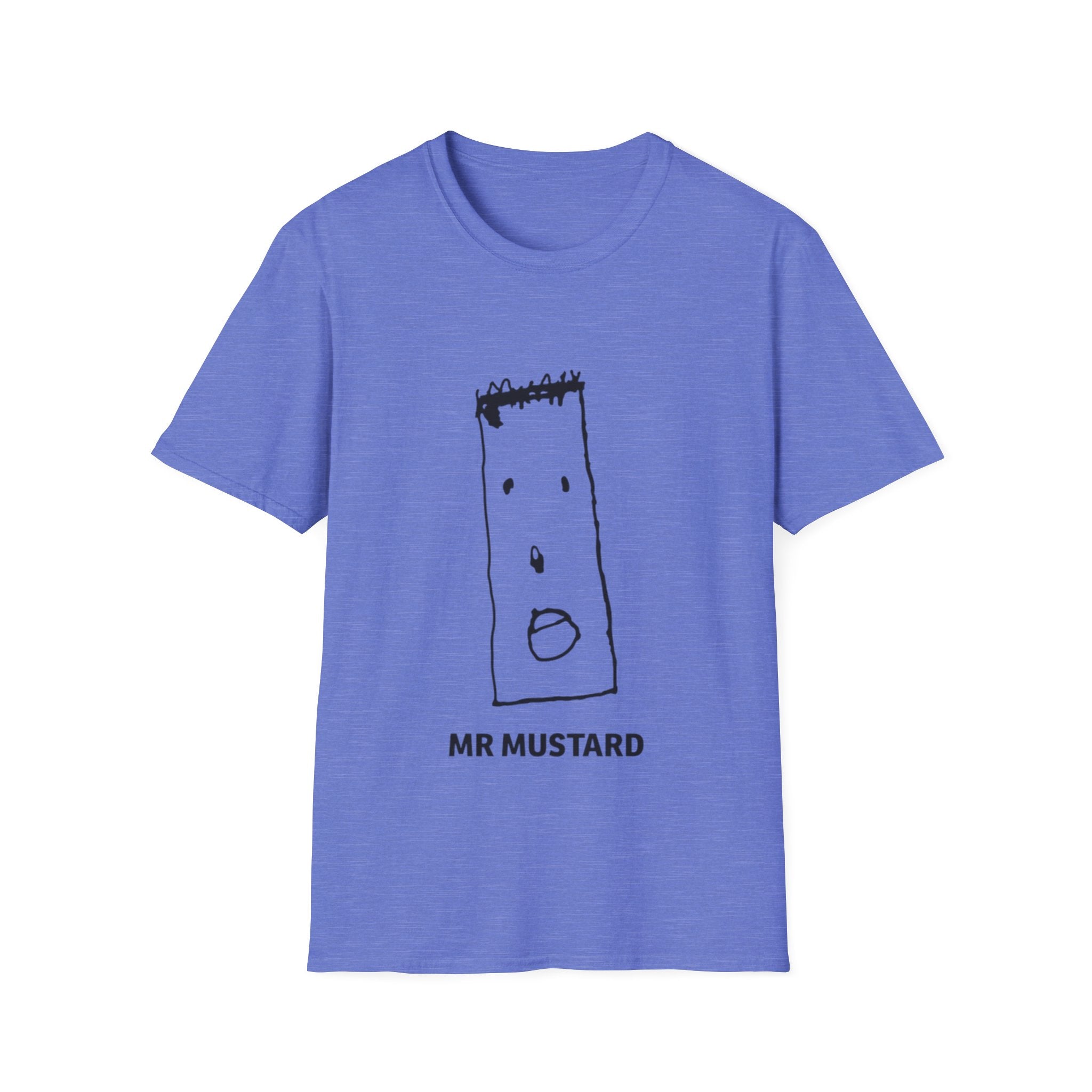 Funny Mr Mustard T-Shirt | Casual Graphic Tee - InervoX