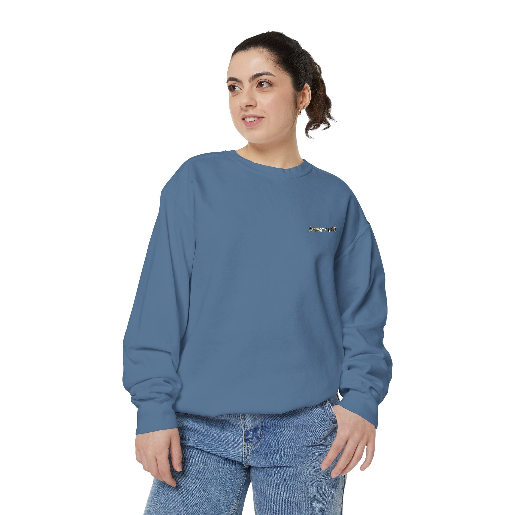 Garment-Dyed Sweatshirt - Cozy Fashion Must-Have, Everyday Wear, Gift for Friends, Casual Style - InervoX