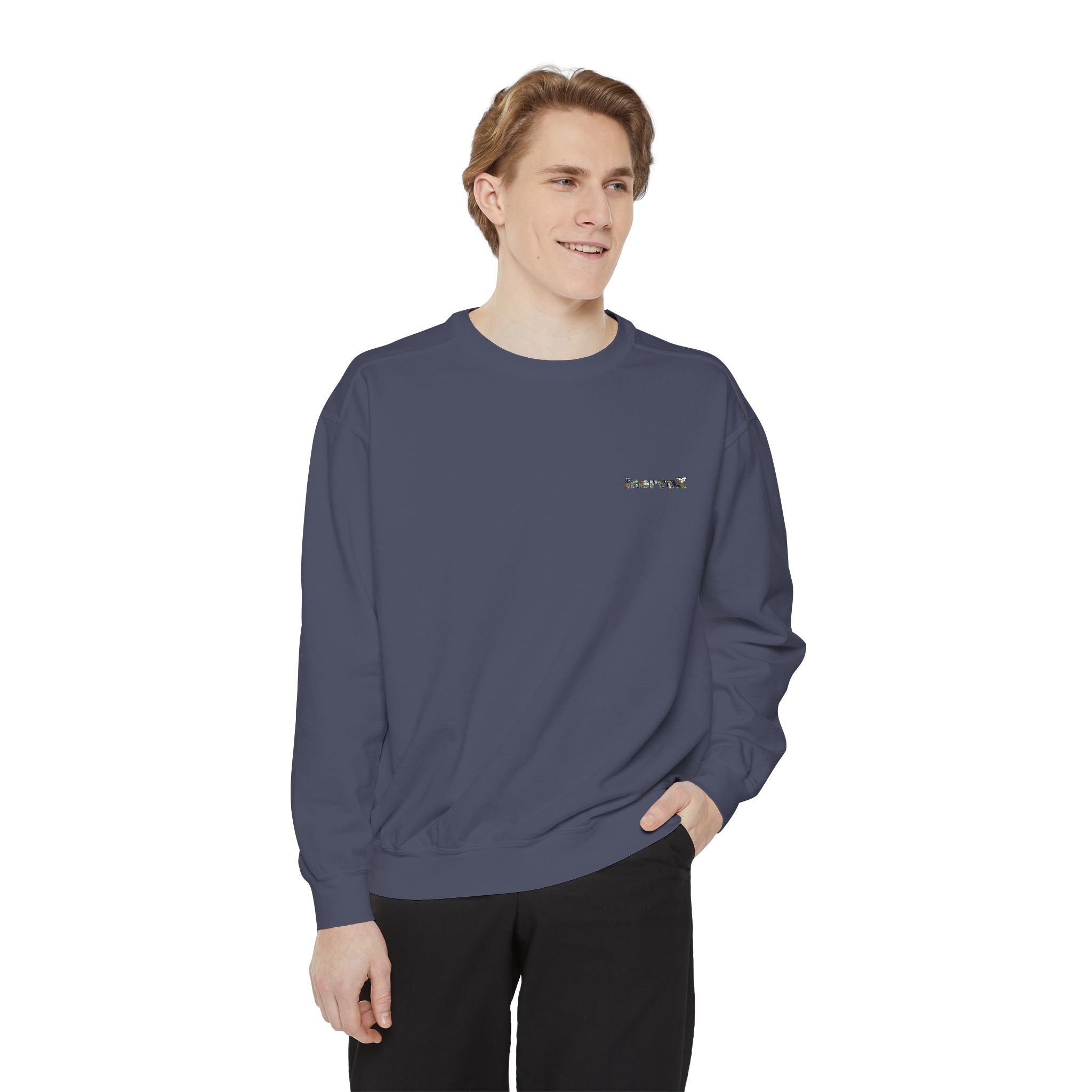 Garment-Dyed Sweatshirt - Cozy Fashion Must-Have, Everyday Wear, Gift for Friends, Casual Style - InervoX
