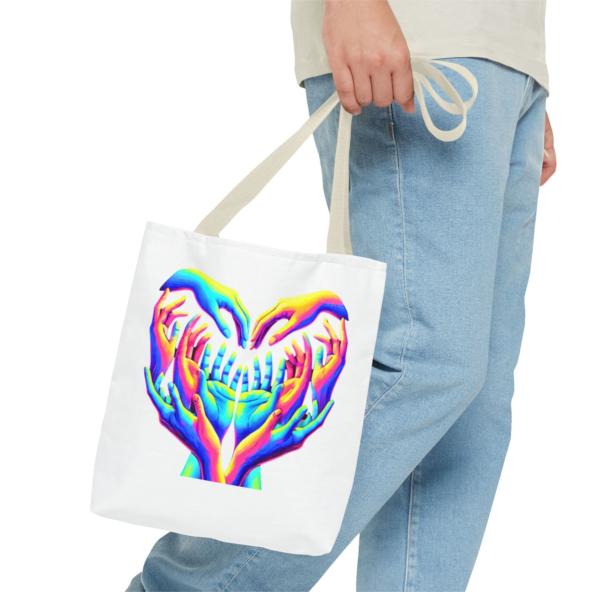 Colorful Eco-Friendly Graphic Tote Bag - InervoX