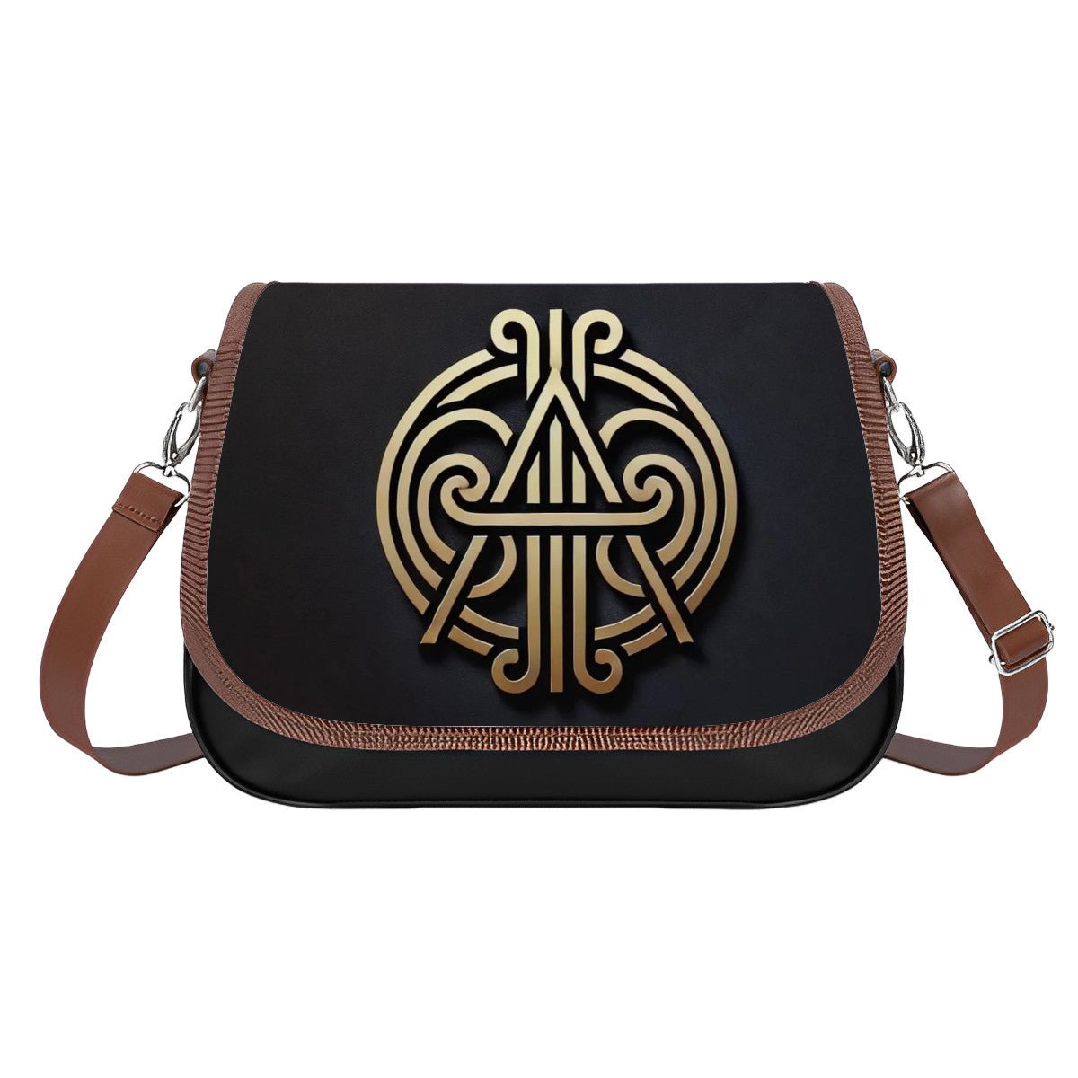 Leather Shoulder Bag - A letter InervoX - InervoX