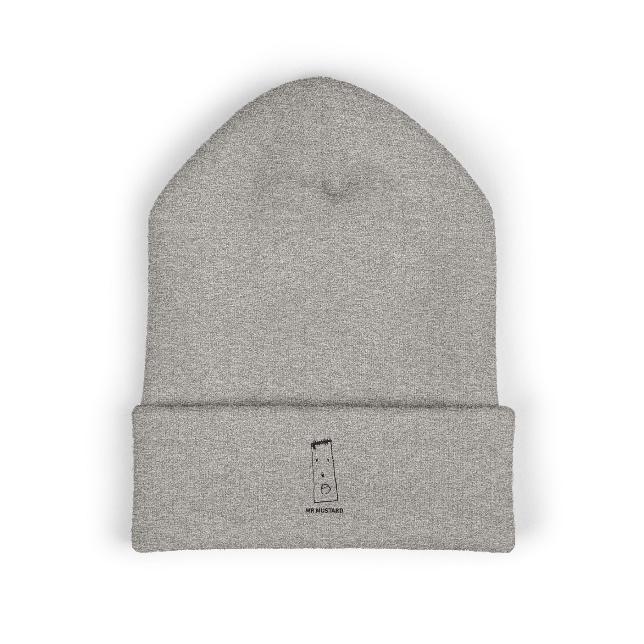 Mr Mustard Embroidered Beanie - InervoX
