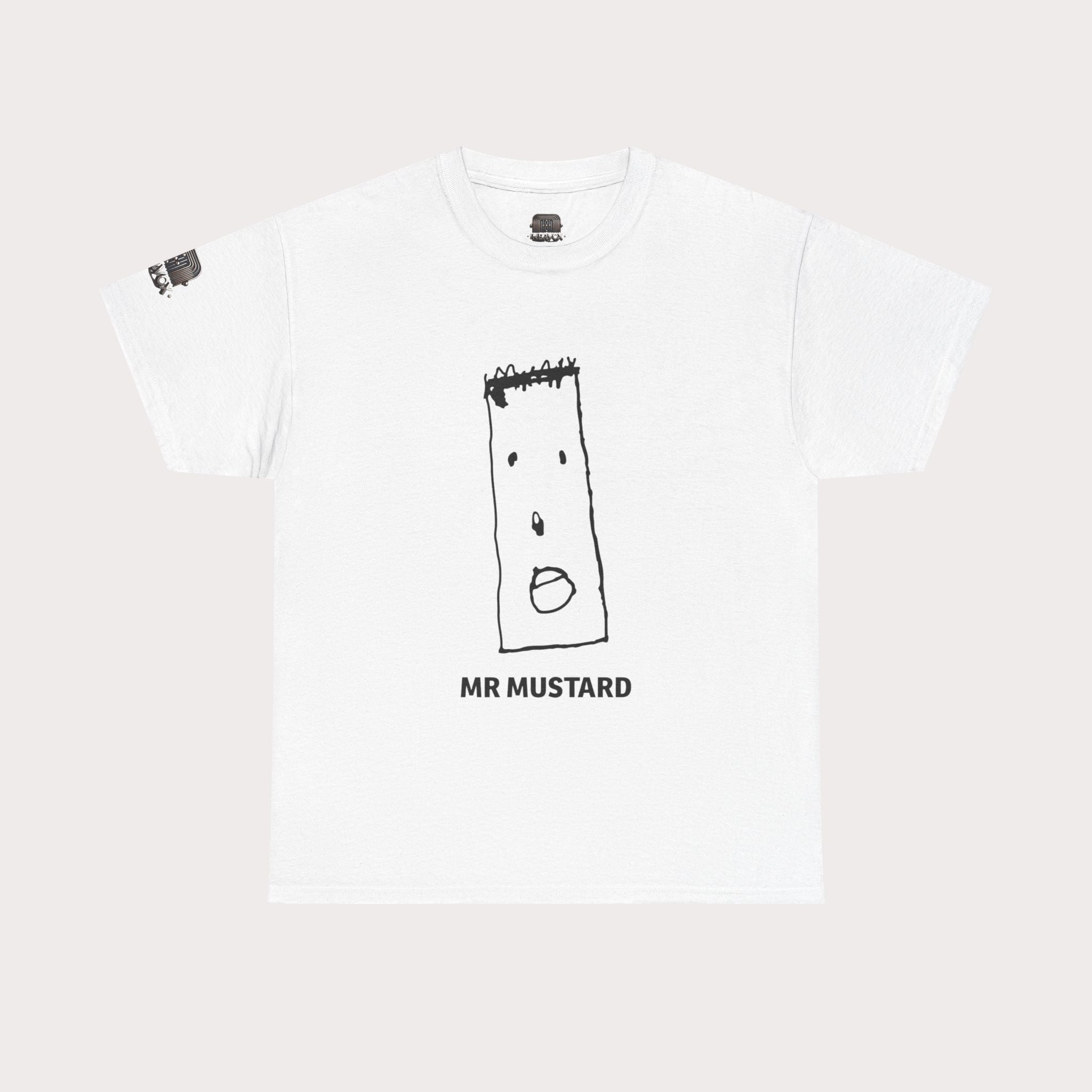 Mustard Tshirt - heavy cotton - InervoX