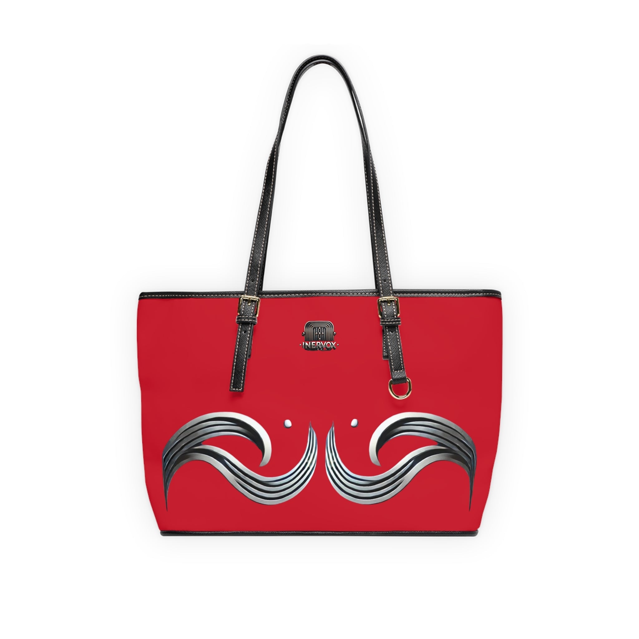 Red Leather Shoulder Bag -InervoX Edition Vision - InervoX