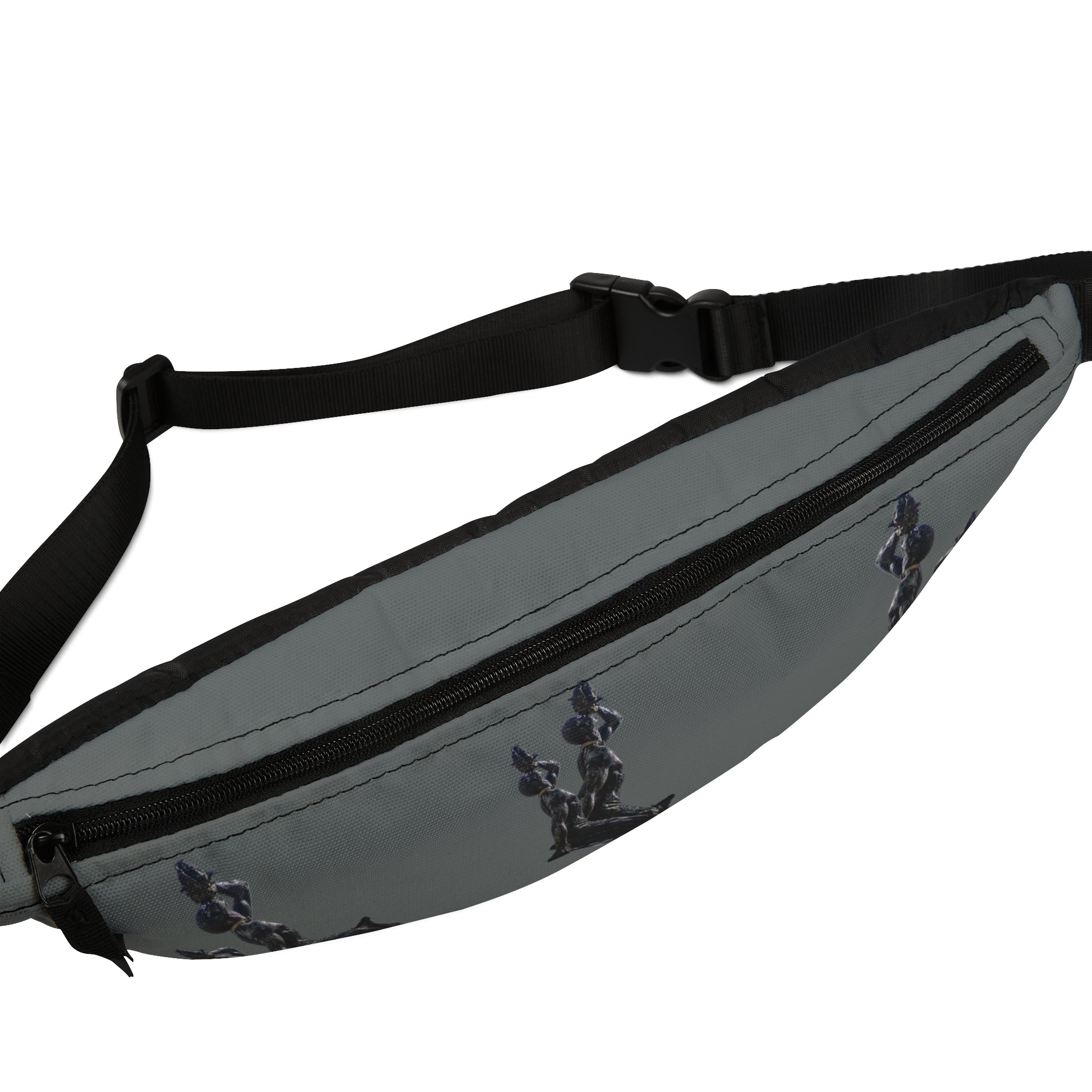 Stylish Graphic Fanny Pack – InervoX Edition Neg Marron Perfect for Festivals & Everyday Use - InervoX