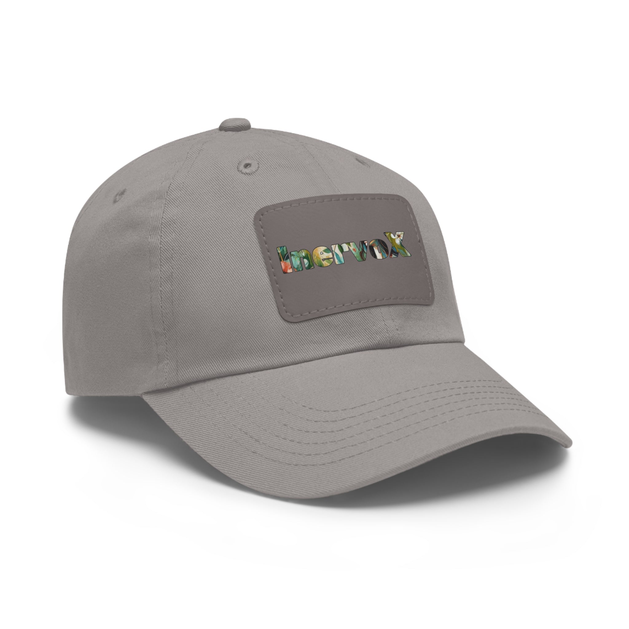 Trendy Dad Hat with Leather Patch - InervoX Edition Vision - Casual Style for Outdoor Adventures - InervoX