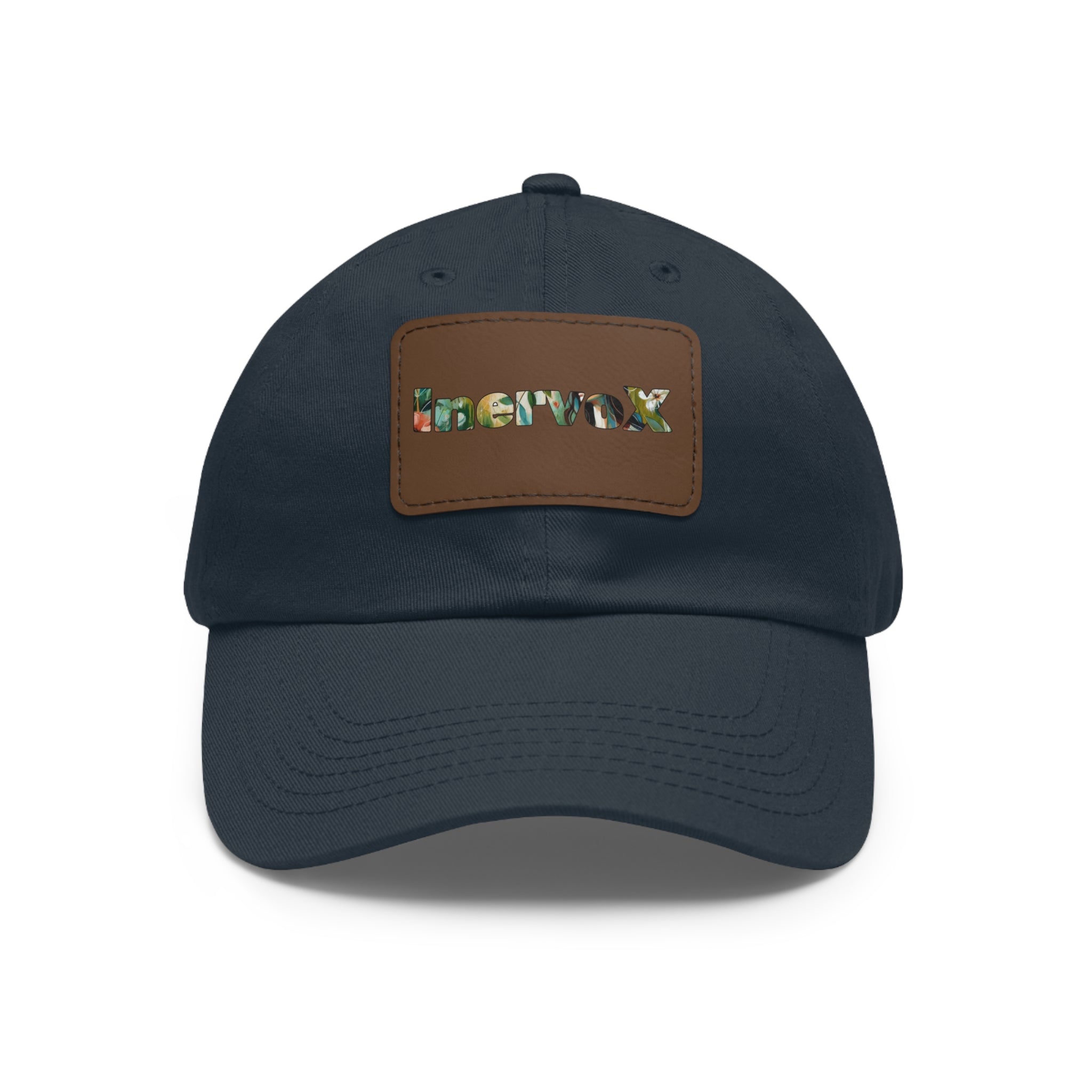 Trendy Dad Hat with Leather Patch - InervoX Edition Vision - Casual Style for Outdoor Adventures - InervoX