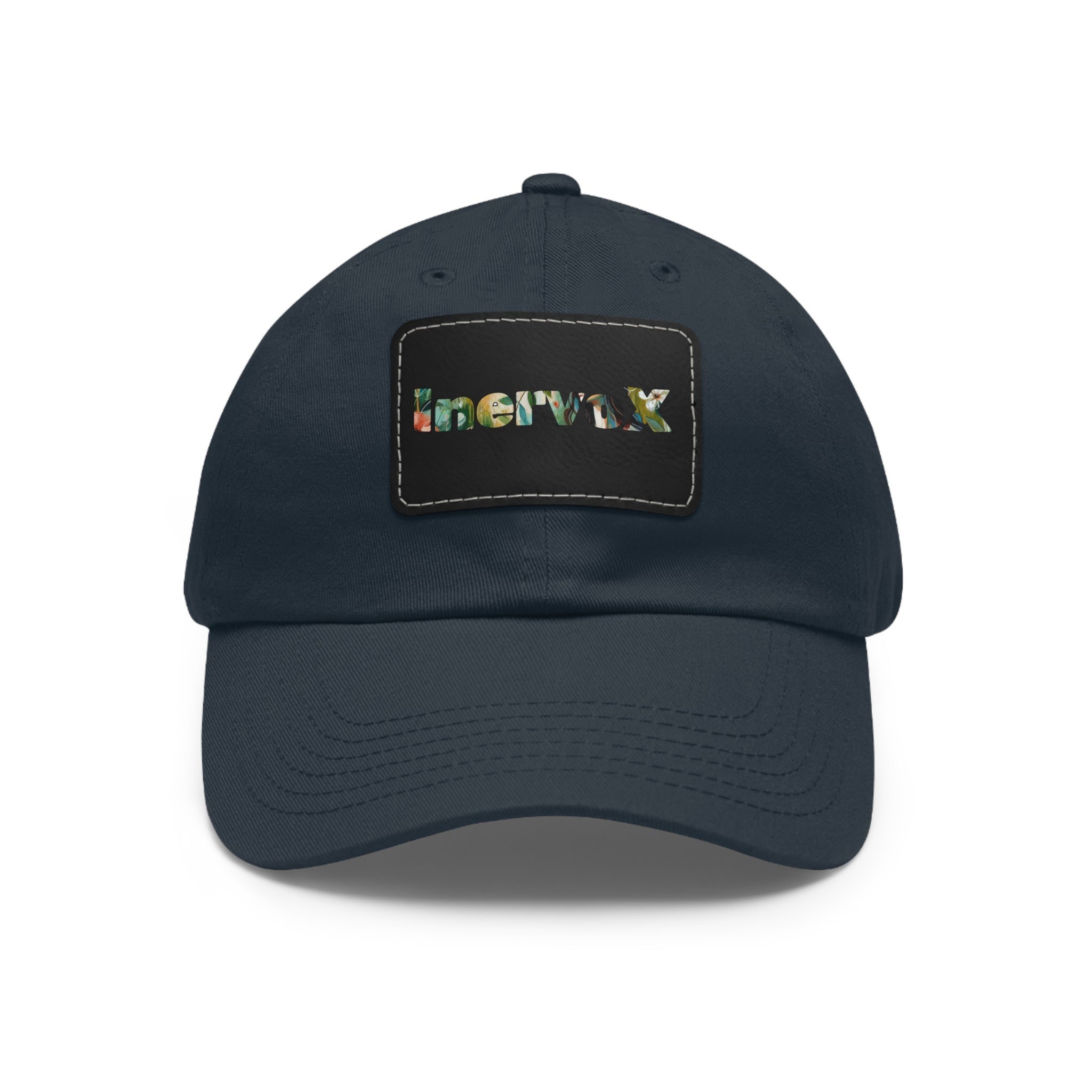 Trendy Dad Hat with Leather Patch - InervoX Edition Vision - Casual Style for Outdoor Adventures - InervoX