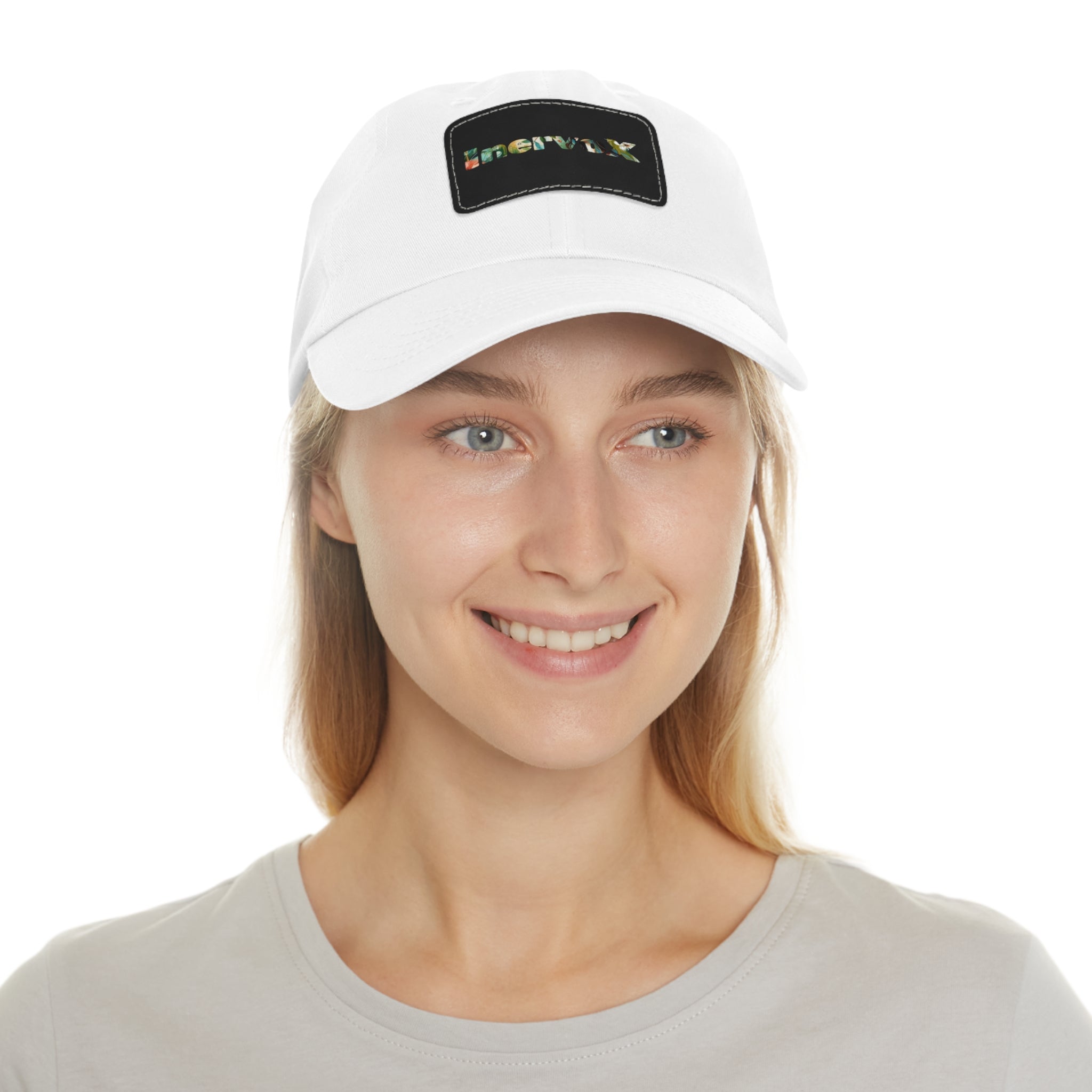 Trendy Dad Hat with Leather Patch - InervoX Edition Vision - Casual Style for Outdoor Adventures - InervoX