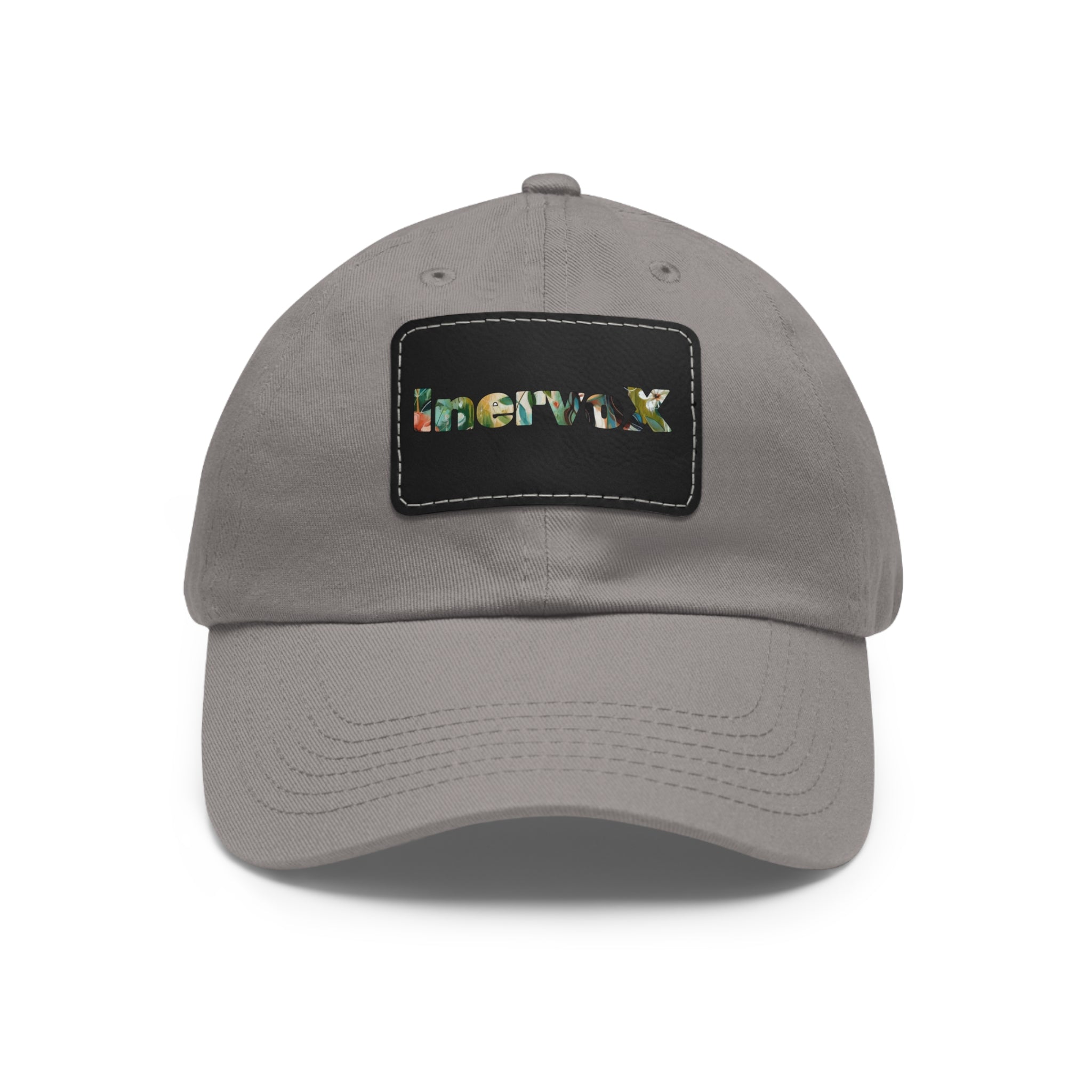 Trendy Dad Hat with Leather Patch - InervoX Edition Vision - Casual Style for Outdoor Adventures - InervoX