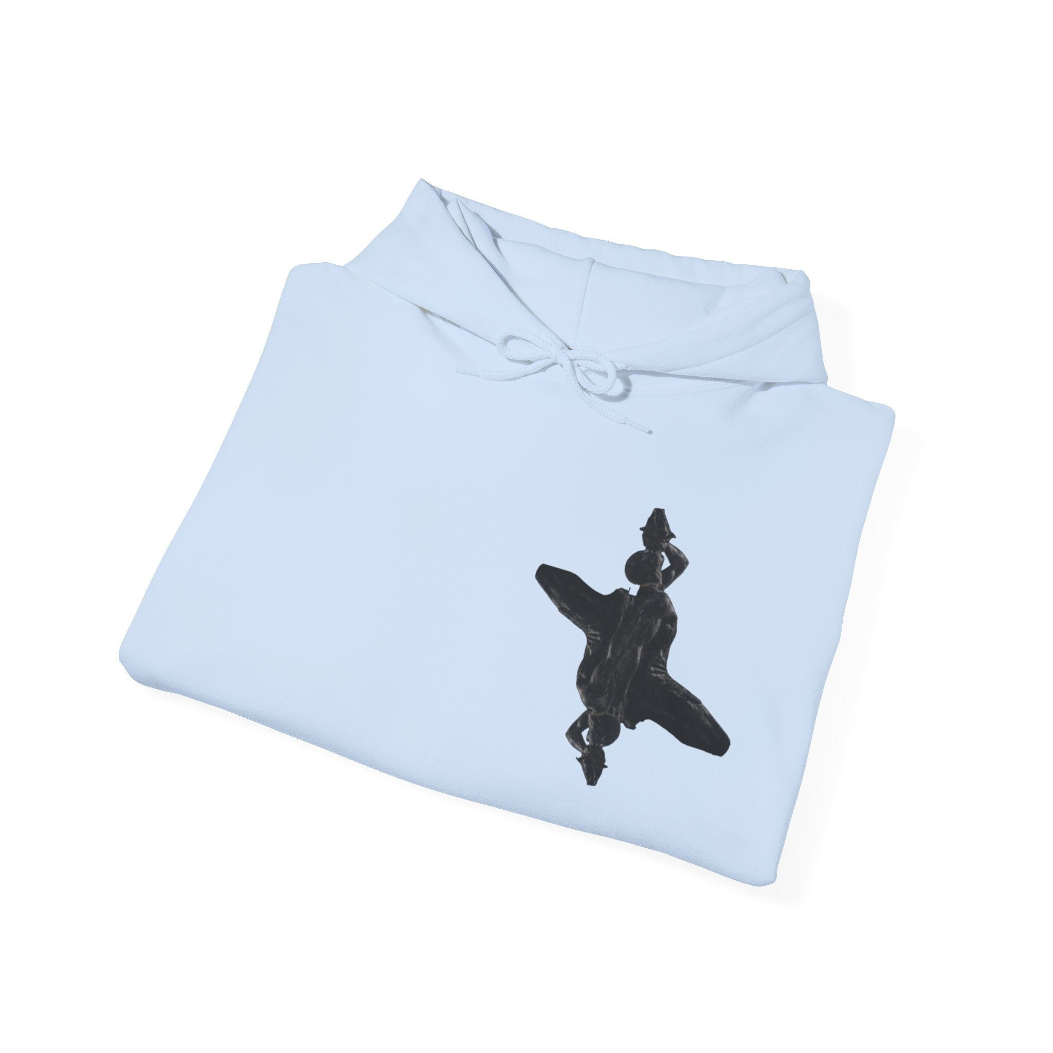 Unisex Heavy Blend™ Hooded Sweatshirt - InervoX Edition Upside Down Neg Marron - InervoX