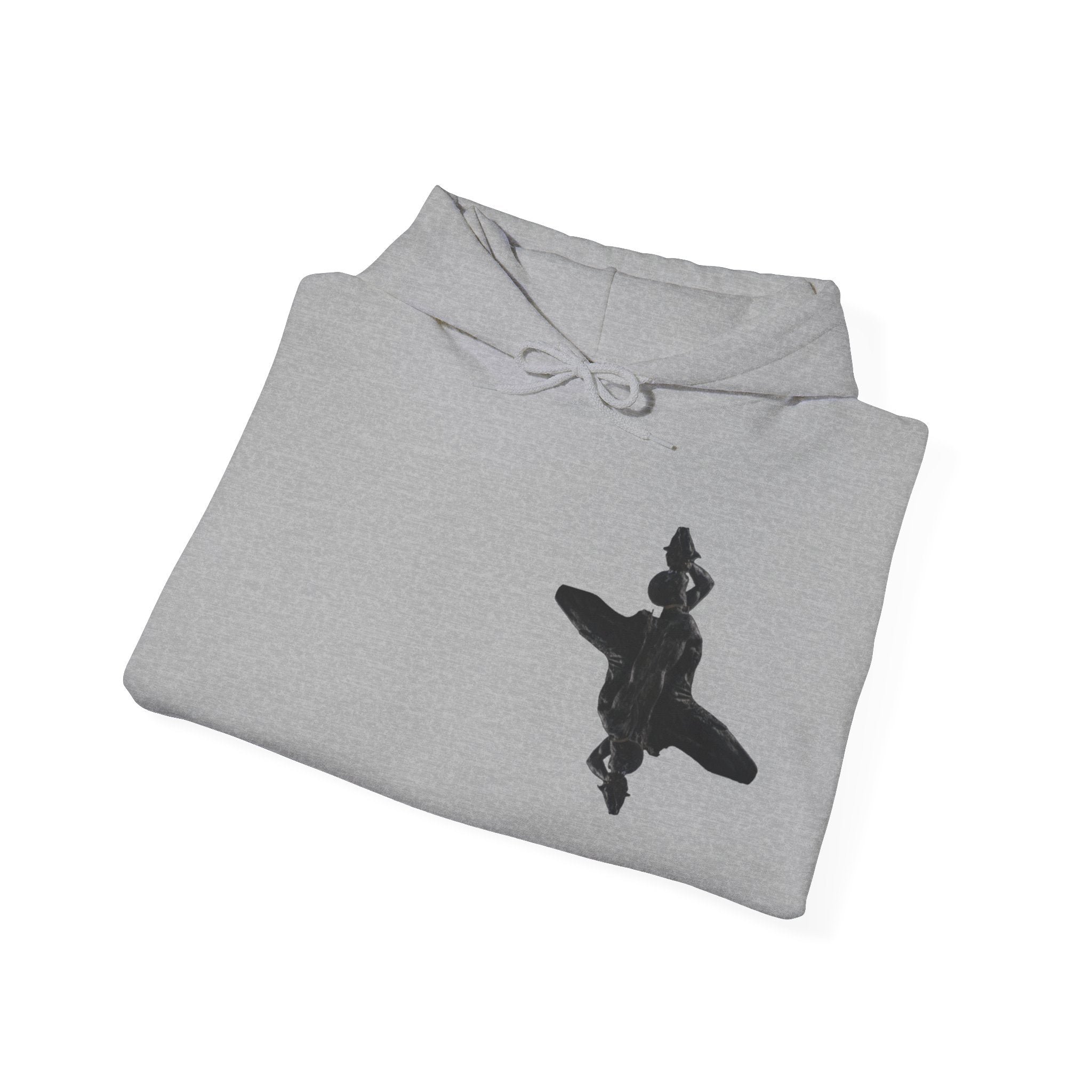 Unisex Heavy Blend™ Hooded Sweatshirt - InervoX Edition Upside Down Neg Marron - InervoX