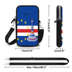 Phone Crossbody Purse – Cape Verde Monument| Compact Travel Bag