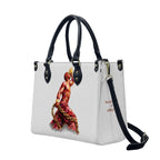Sac Cabas Femme InervoX Rouge-Or Marron en PU