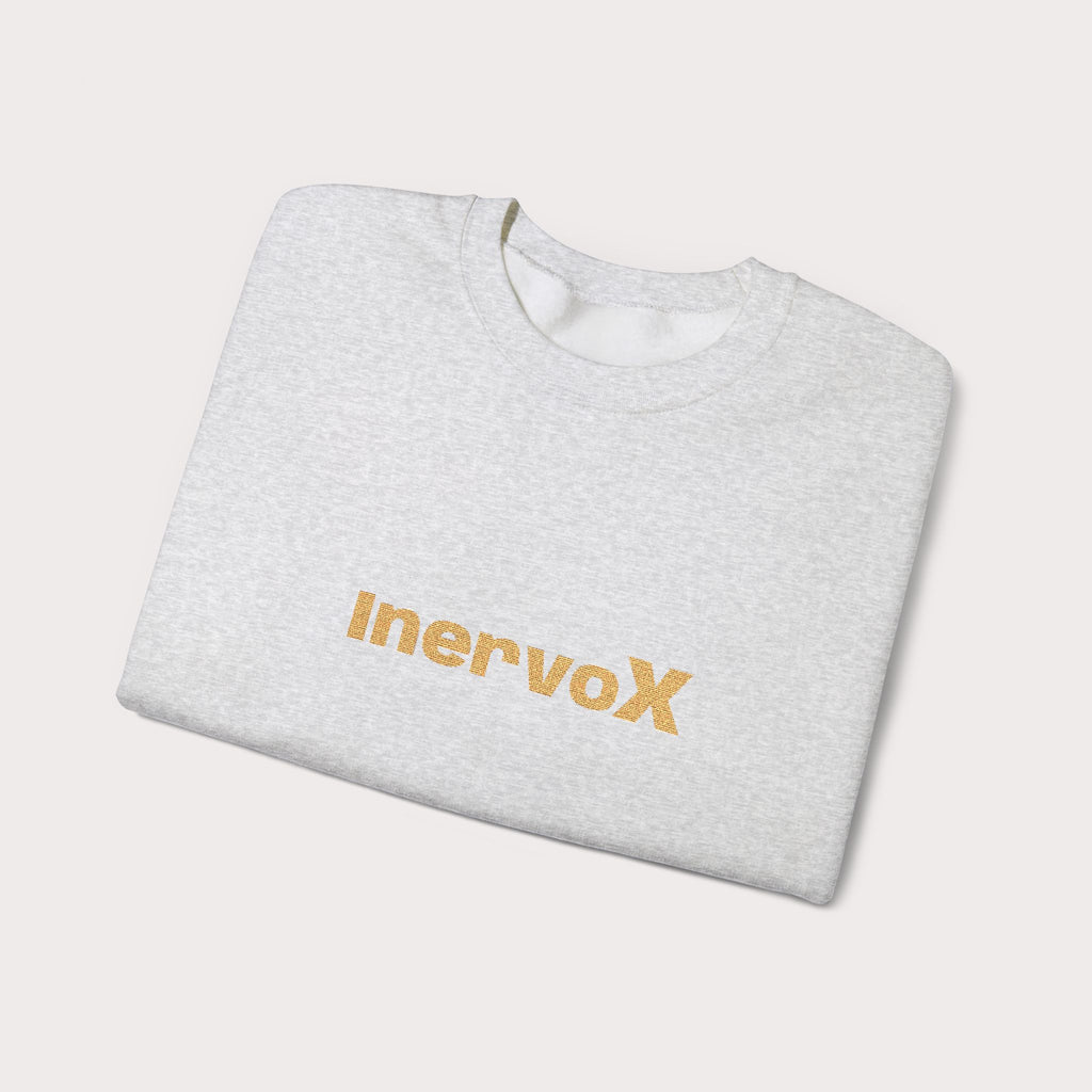 InervoX Crewneck Sweatshirt - White Pullover
