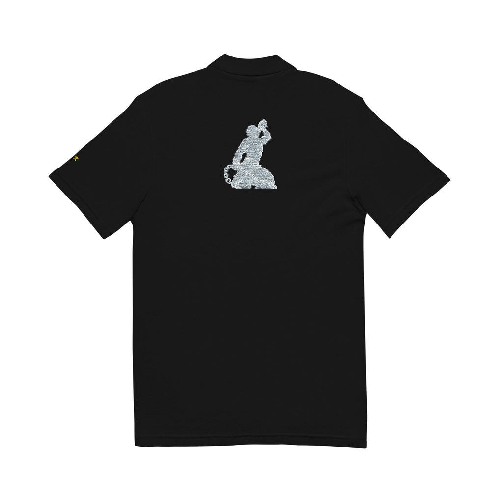 Embroidered Floral Bunny Polo Shirt