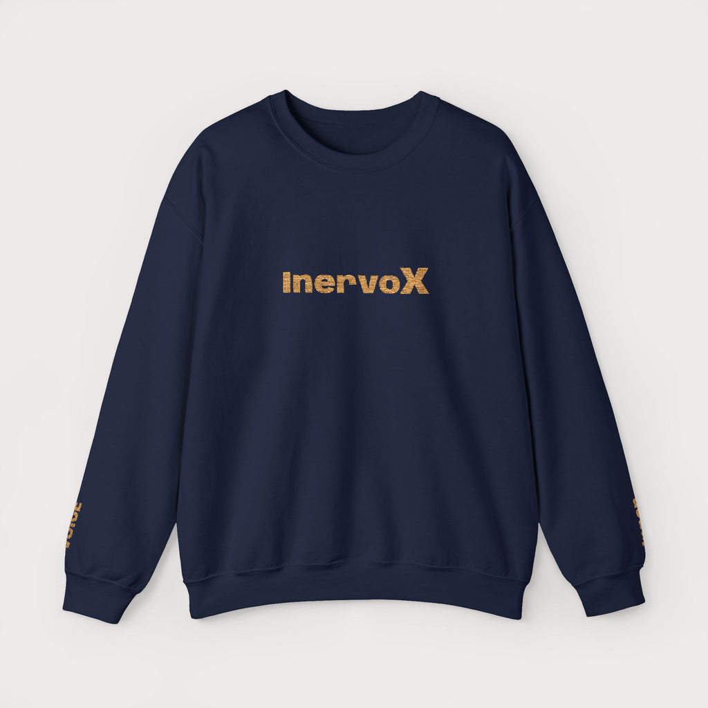 InervoX Crewneck Sweatshirt - White Pullover