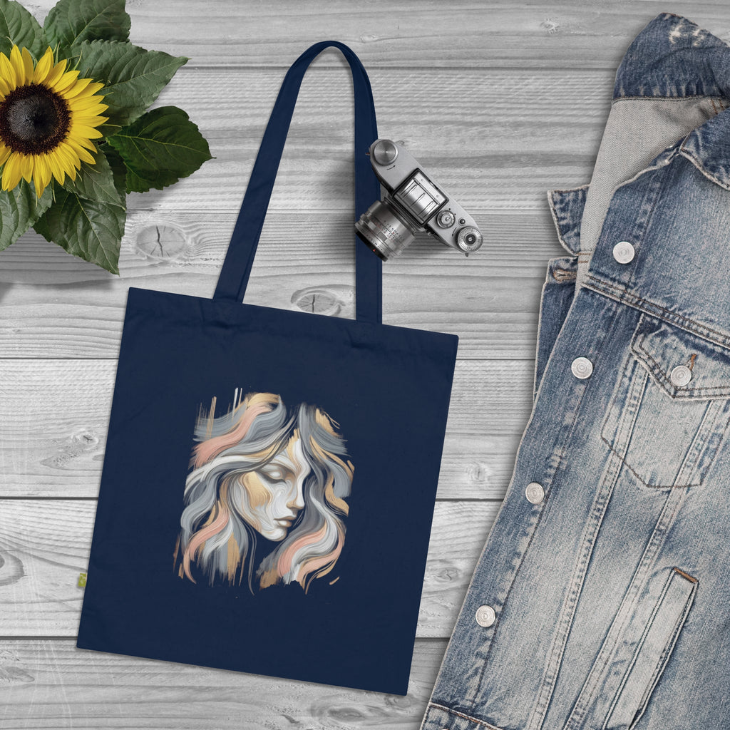 Women’s Tote Bag – Artistic Face Design | Large Capacity Everyday Shoulder Bag