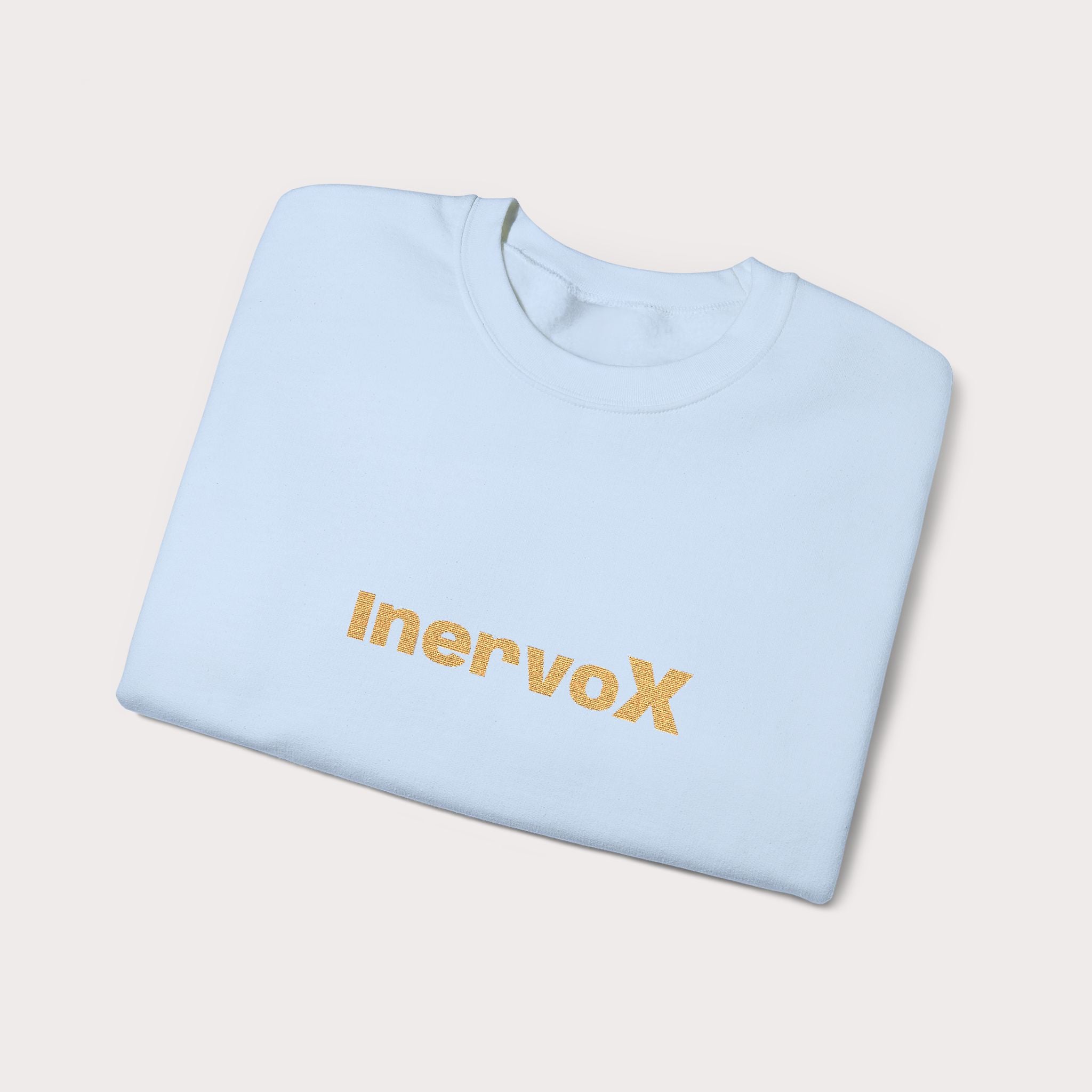 InervoX Crewneck Sweatshirt - White Pullover