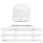 InervoX Minimal Logo Flat Bill Snapback Hat - Streetwear Cap