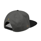 Embroidered Snapback Hat - Colorful Abstract Neg Mawon