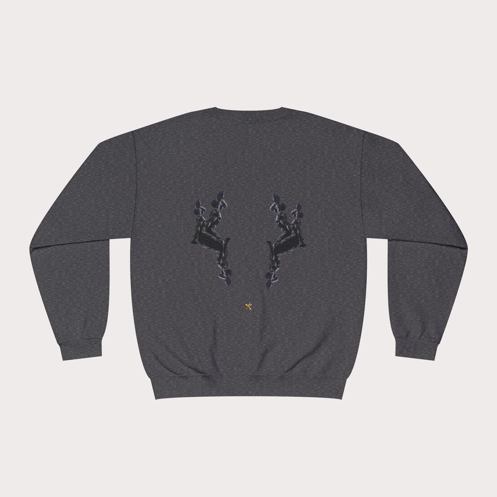 Crewneck Sweatshirt - Unisex Design InervoX Neg marron