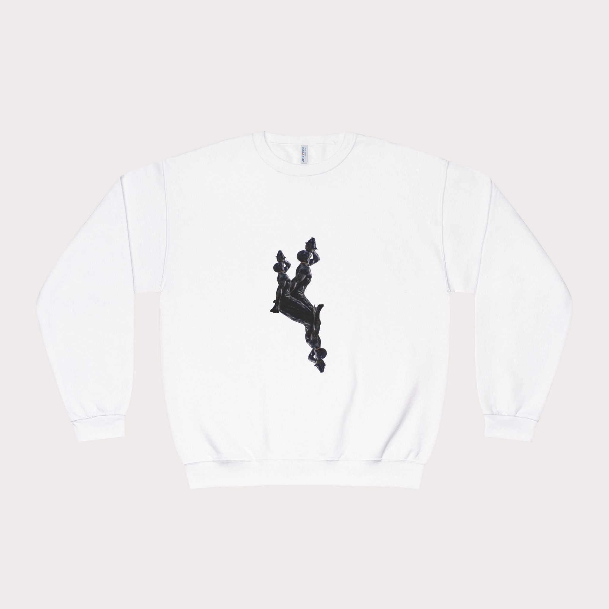Crewneck Sweatshirt - Unisex Design InervoX Neg marron