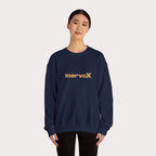 InervoX Crewneck Sweatshirt - White Pullover