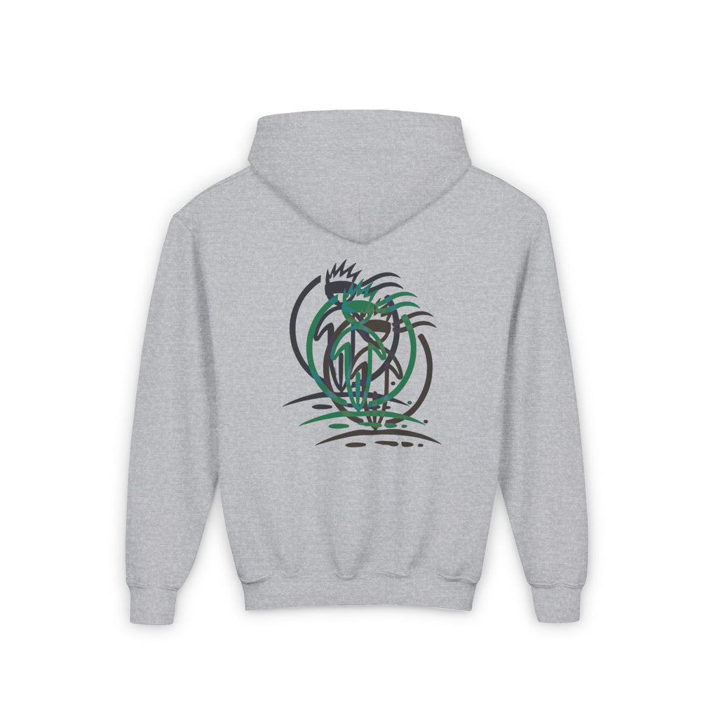 Crowned Figure Youth Hoodie Unisex Pullover Sweatshirt