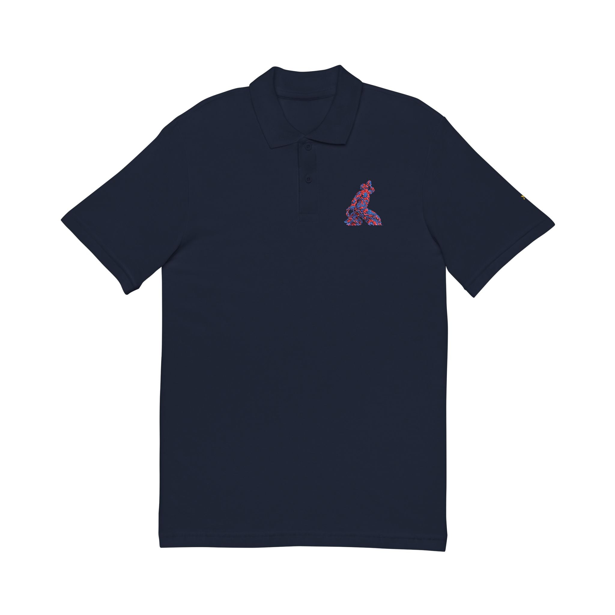 Embroidered Floral Bunny Polo Shirt