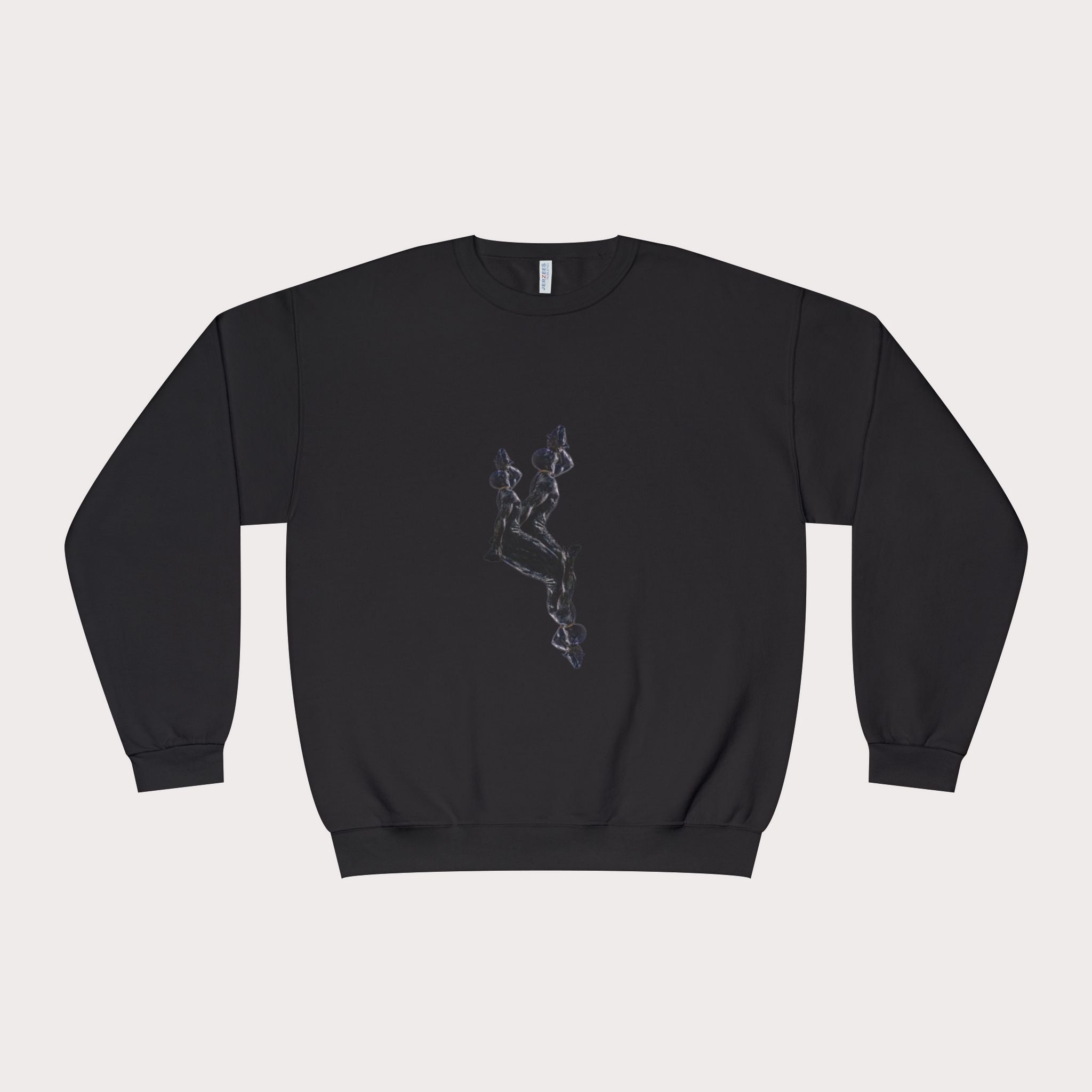 Crewneck Sweatshirt - Unisex Design InervoX Neg marron