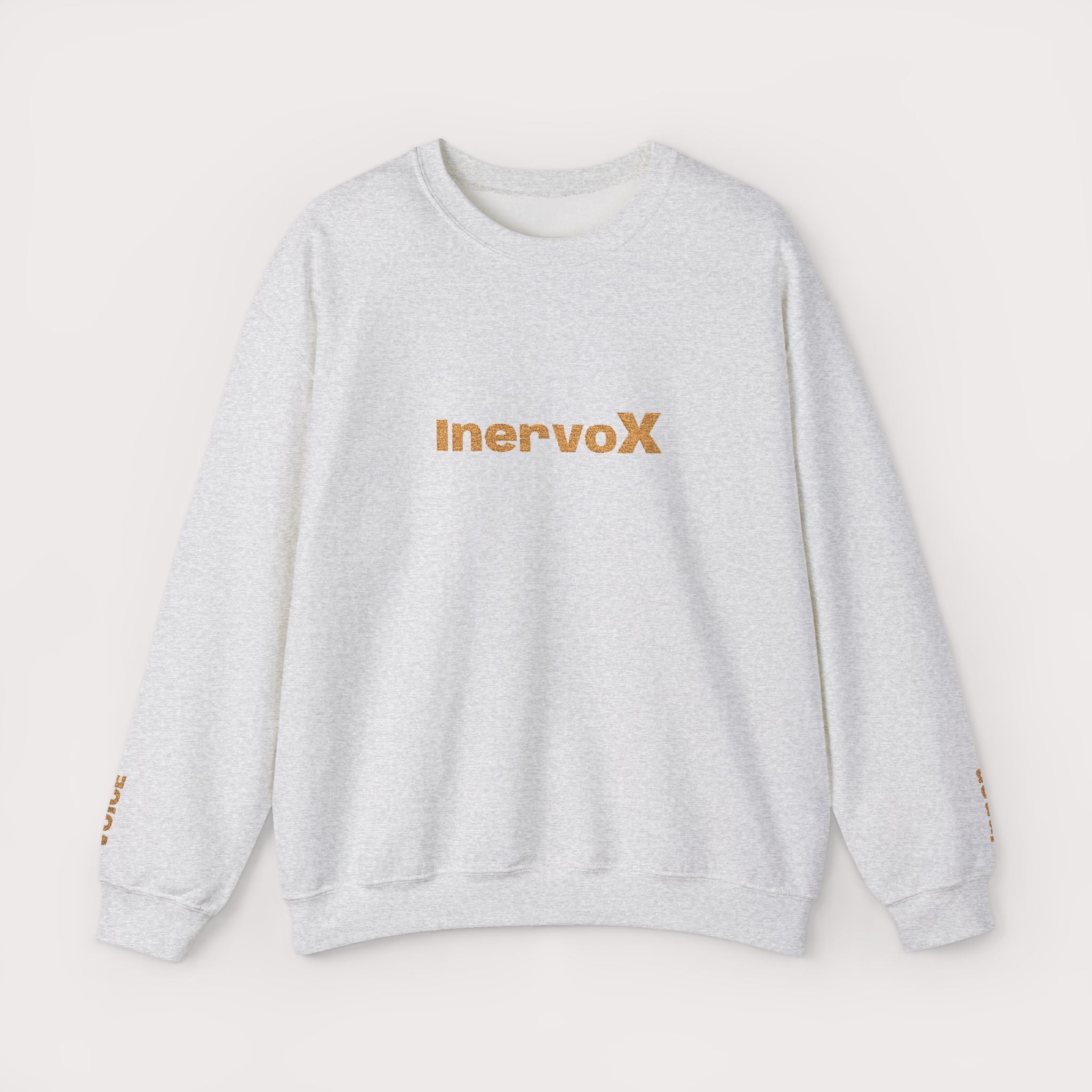 InervoX Crewneck Sweatshirt - White Pullover