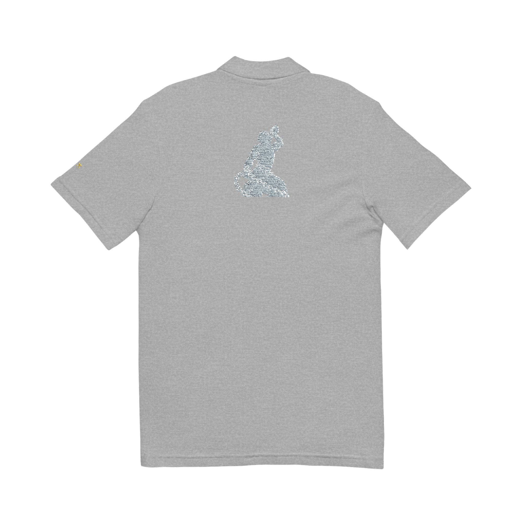 Embroidered Floral Bunny Polo Shirt